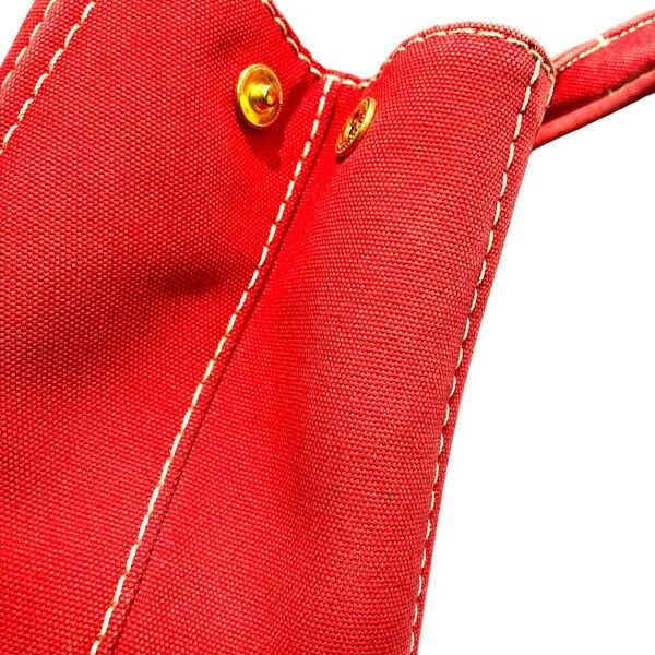 Prada Prada Prada Canapa Canvas Tote Bag Textile Tote Bag 1BG439 DUTY FREE for USA Size ONE SIZE - 9 Thumbnail