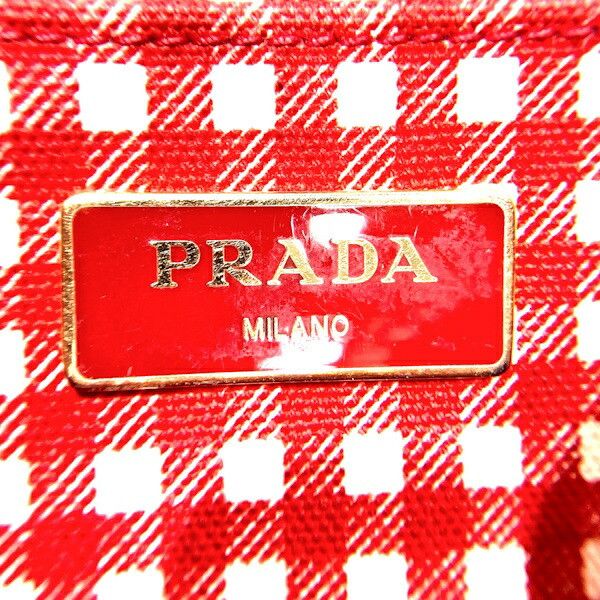 Prada Prada Prada Canapa Canvas Tote Bag Textile Tote Bag 1BG439 DUTY FREE for USA Size ONE SIZE - 4 Thumbnail