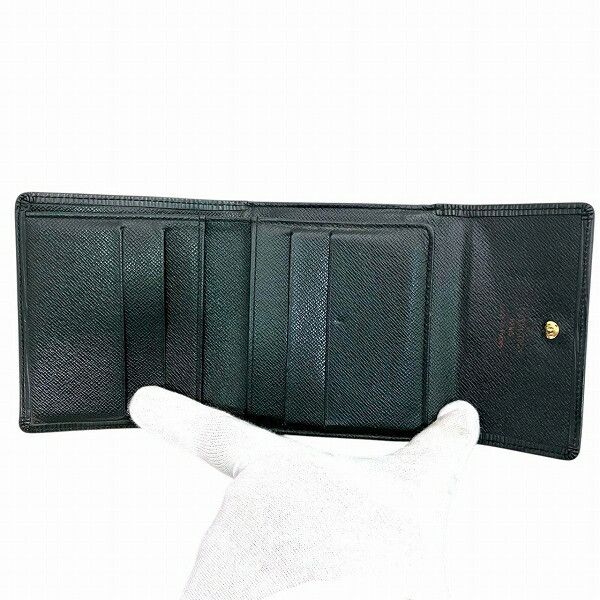 Louis Vuitton Louis Vuitton Louis Vuitton Portemonnaie Billets Cartes Crédits Epi Trifold Wallet Leather Short Wallet M63482 DUTY FREE for USA Size ONE SIZE - 3 Thumbnail