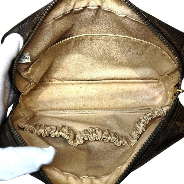 Louis Vuitton Louis Vuitton Louis Vuitton Truse Toilette 23 Monogram Pouch Textile Vanity Bag M47524 DUTY FREE for USA Size ONE SIZE - 6 Thumbnail