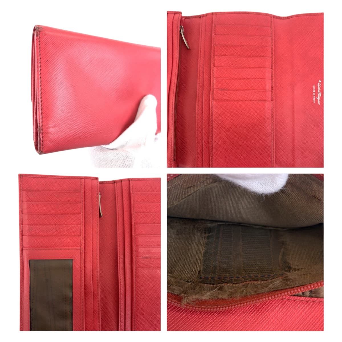 Salvatore Ferragamo Salvatore Ferragamo Salvatore Ferragamo Vara Ribbon Leather Long Wallet Leather Long Wallet 22A953 DUTY FREE for USA Size ONE SIZE - 7 Thumbnail