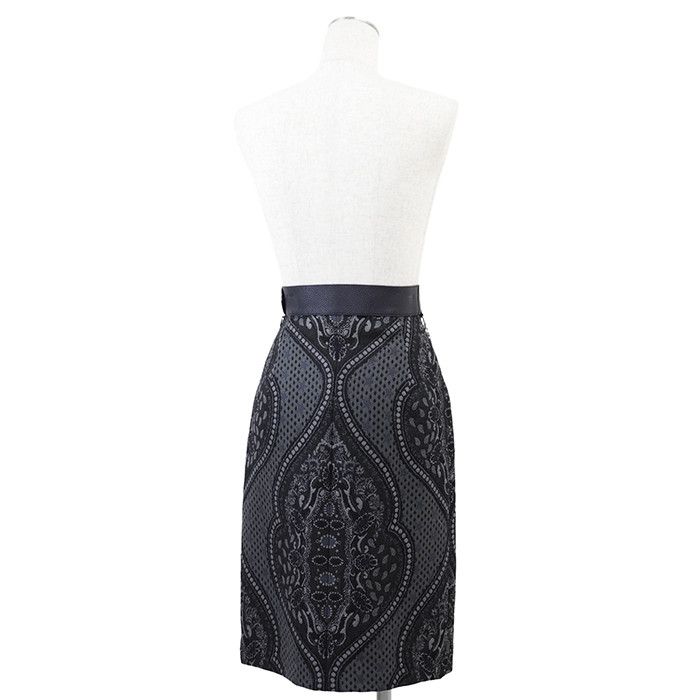 Hermes Hermes Hermès 34 Deerskin Paisley Knit High Waist Skirt Leather Skirts DUTY FREE for USA Size ONE SIZE - 15 Thumbnail