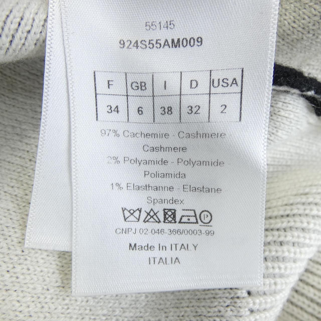 Dior Dior Christian Dior J'ADIOR8 Cashmere Sweater Textile Tops 924S55AM009 DUTY FREE for USA Size ONE SIZE - 3 Thumbnail