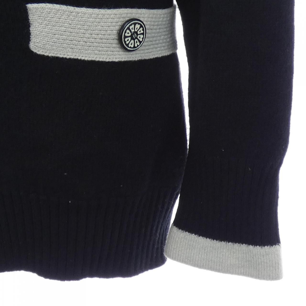 Chanel Chanel Chanel P53235K06886 Cashmere Cardigan Textile Tops P53235K06886 DUTY FREE for USA Size ONE SIZE - 6 Thumbnail