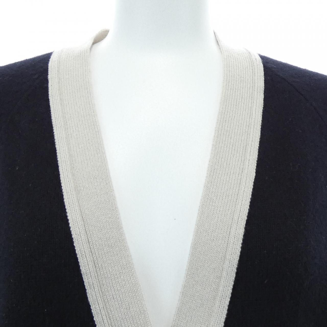 Chanel Chanel Chanel P53235K06886 Cashmere Cardigan Textile Tops P53235K06886 DUTY FREE for USA Size ONE SIZE - 5 Thumbnail