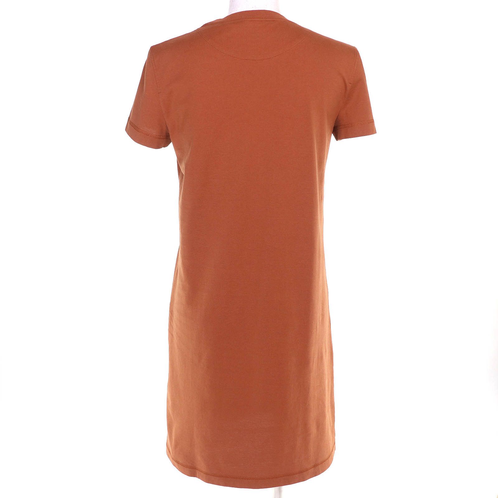 Hermes Hermes Hermès H Embroidered Cotton Dress34 Textile Dresses DUTY FREE for USA Size ONE SIZE - 3 Thumbnail