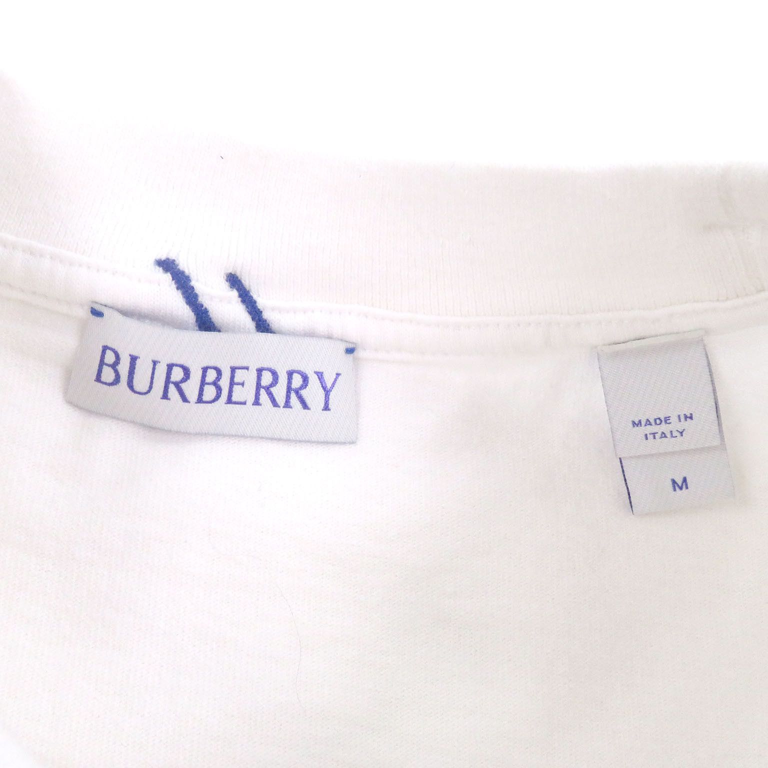 Burberry Burberry Burberry Logo embroidery Cotton T-shirt Textile T-Shirts DUTY FREE for USA Size ONE SIZE - 5 Thumbnail