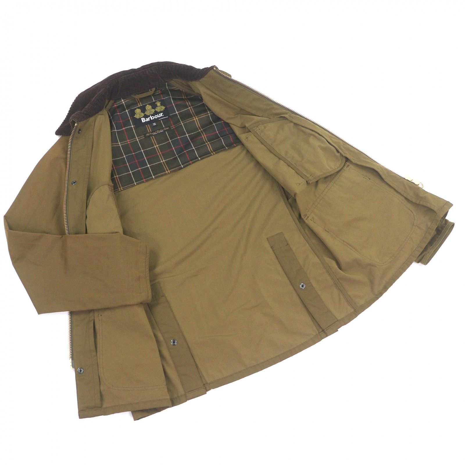 Barbour Barbour Barbour BEDALE SL PEACHED Polyester Cotton Nylon Jacket Textile Outerwear DUTY FREE for USA Size ONE SIZE - 3 Thumbnail