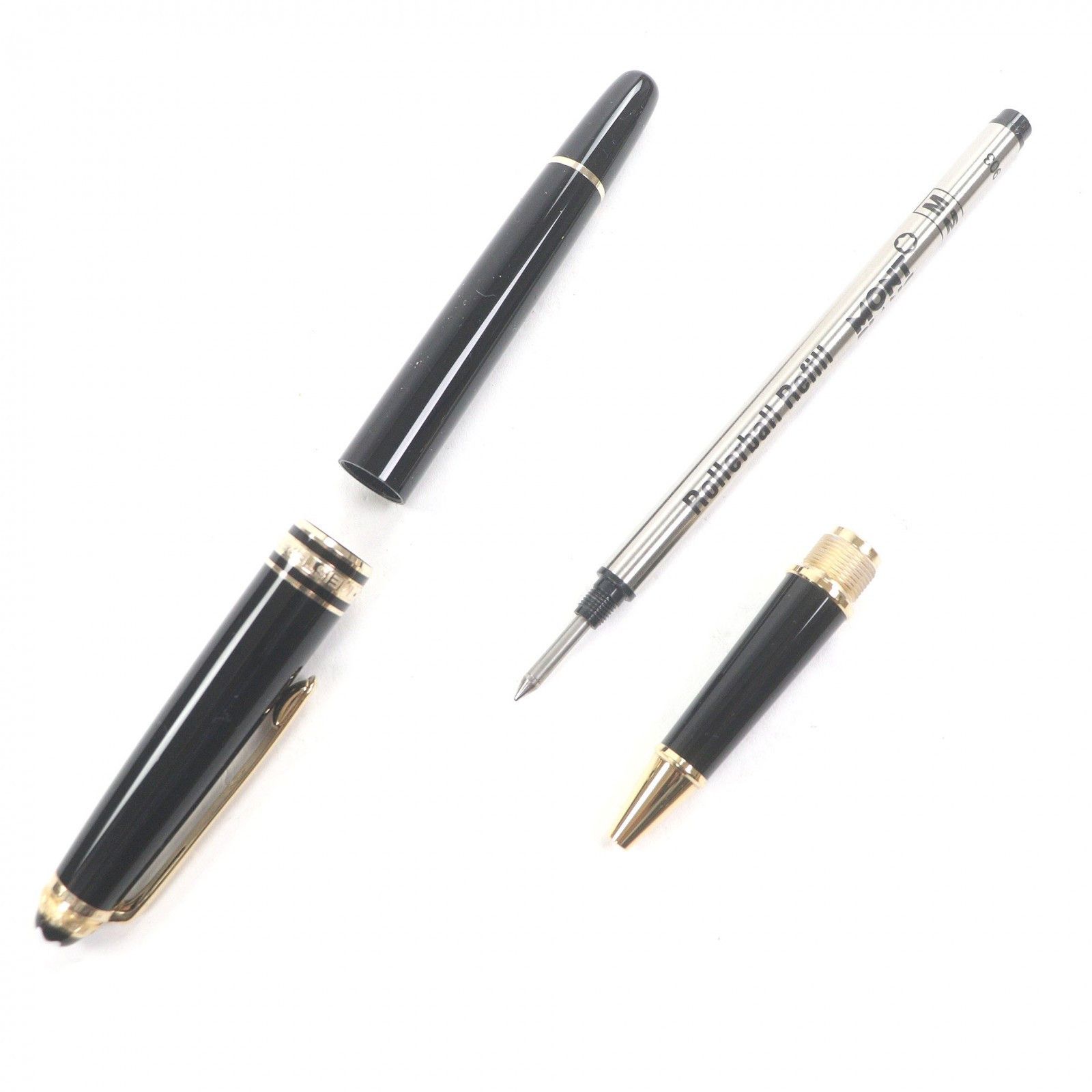 Montblanc Montblanc MONTBLANC Meisterstück 75th Anniversary Diamond Ballpoint Pen Metal Pen DUTY FREE for USA Size ONE SIZE - 3 Thumbnail