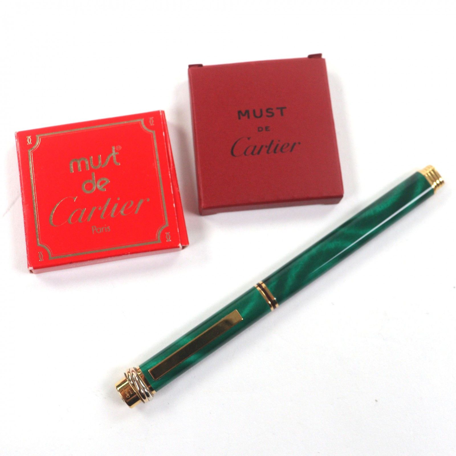 Cartier Cartier Cartier Must de Cartier Trinity Au750 Fountain Pen Precious Metal Pen DUTY FREE for USA Size ONE SIZE - 2 Thumbnail