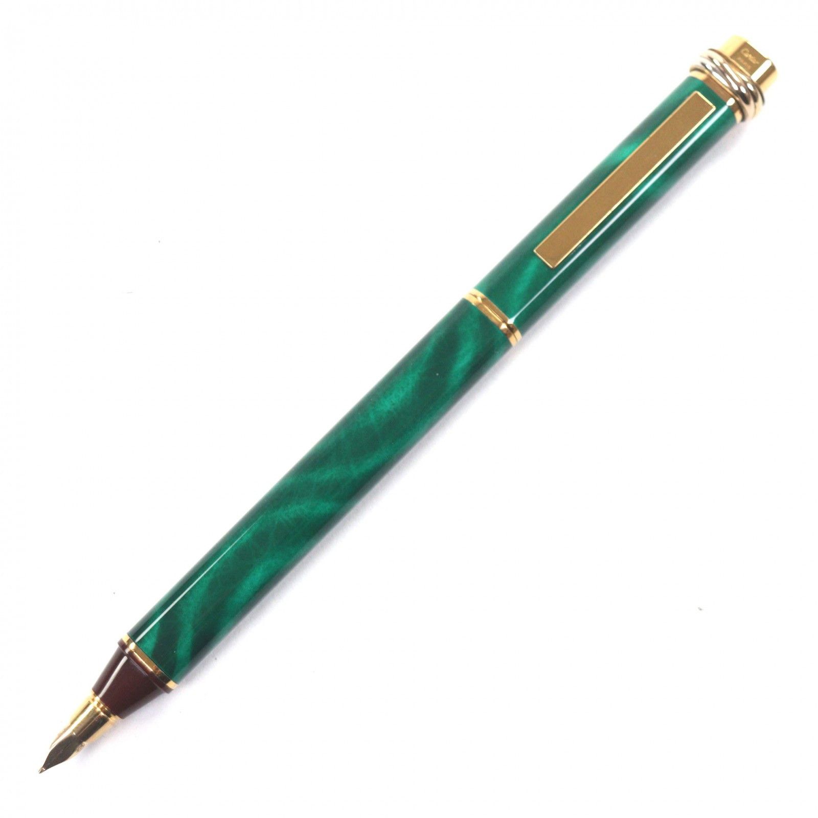 Cartier Cartier Cartier Must de Cartier Trinity Au750 Fountain Pen Precious Metal Pen DUTY FREE for USA Size ONE SIZE - 3 Thumbnail