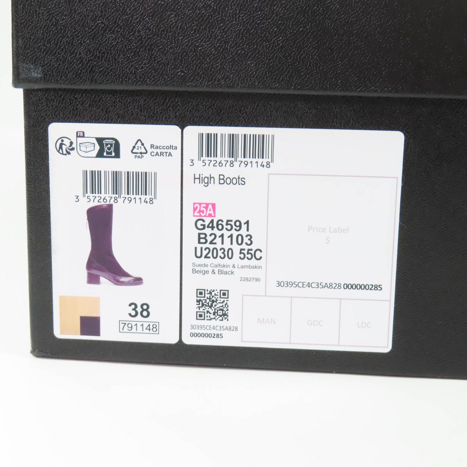 Chanel Chanel CHANEL Knee-high boots Suede Boots Leather Shoes G46591 DUTY FREE for USA Size ONE SIZE - 14 Thumbnail