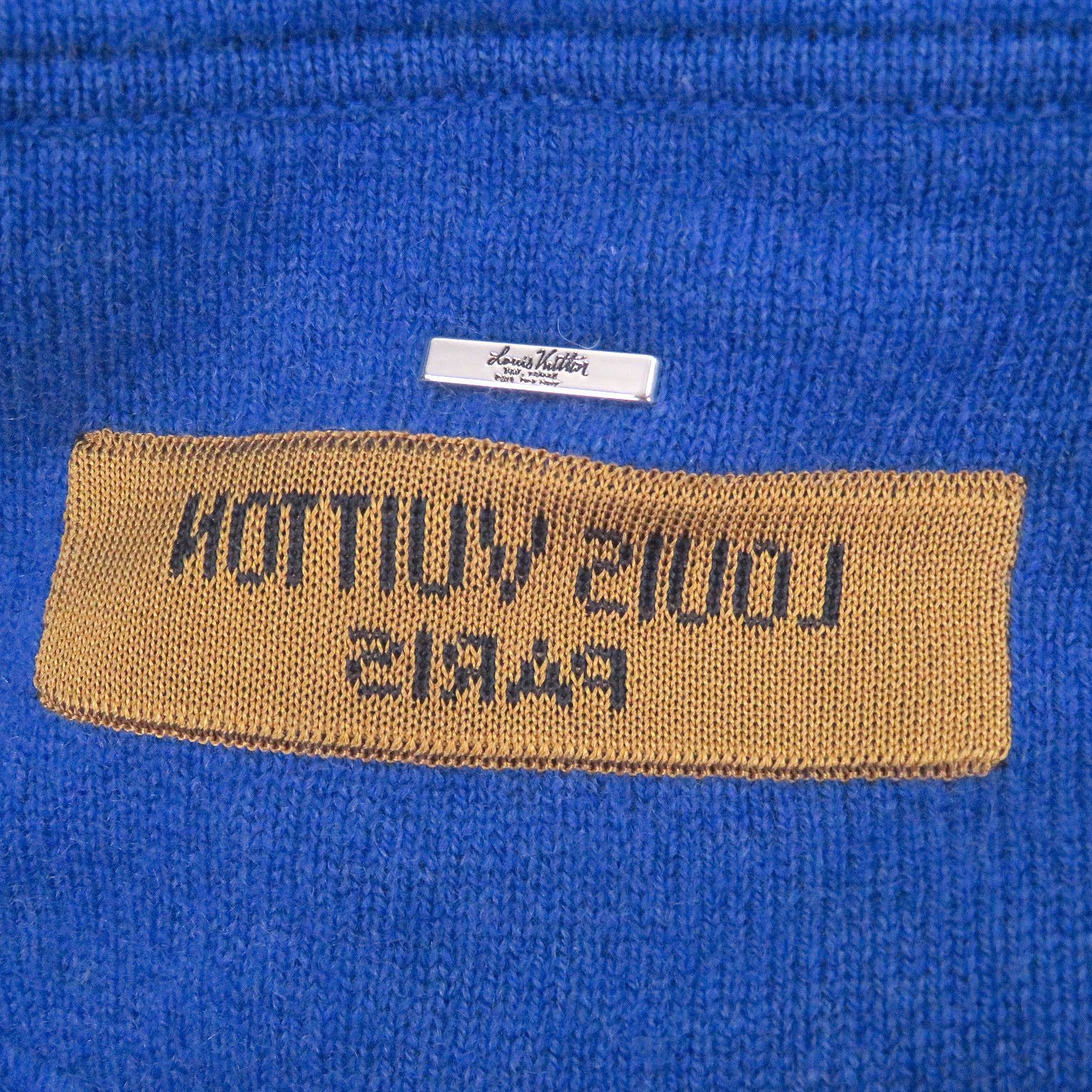 Louis Vuitton Louis Vuitton Louis Vuitton Inside Out Pullover Cashmere Knit Textile Sweatshirts & Hoodies DUTY FREE for USA Size ONE SIZE - 4 Thumbnail