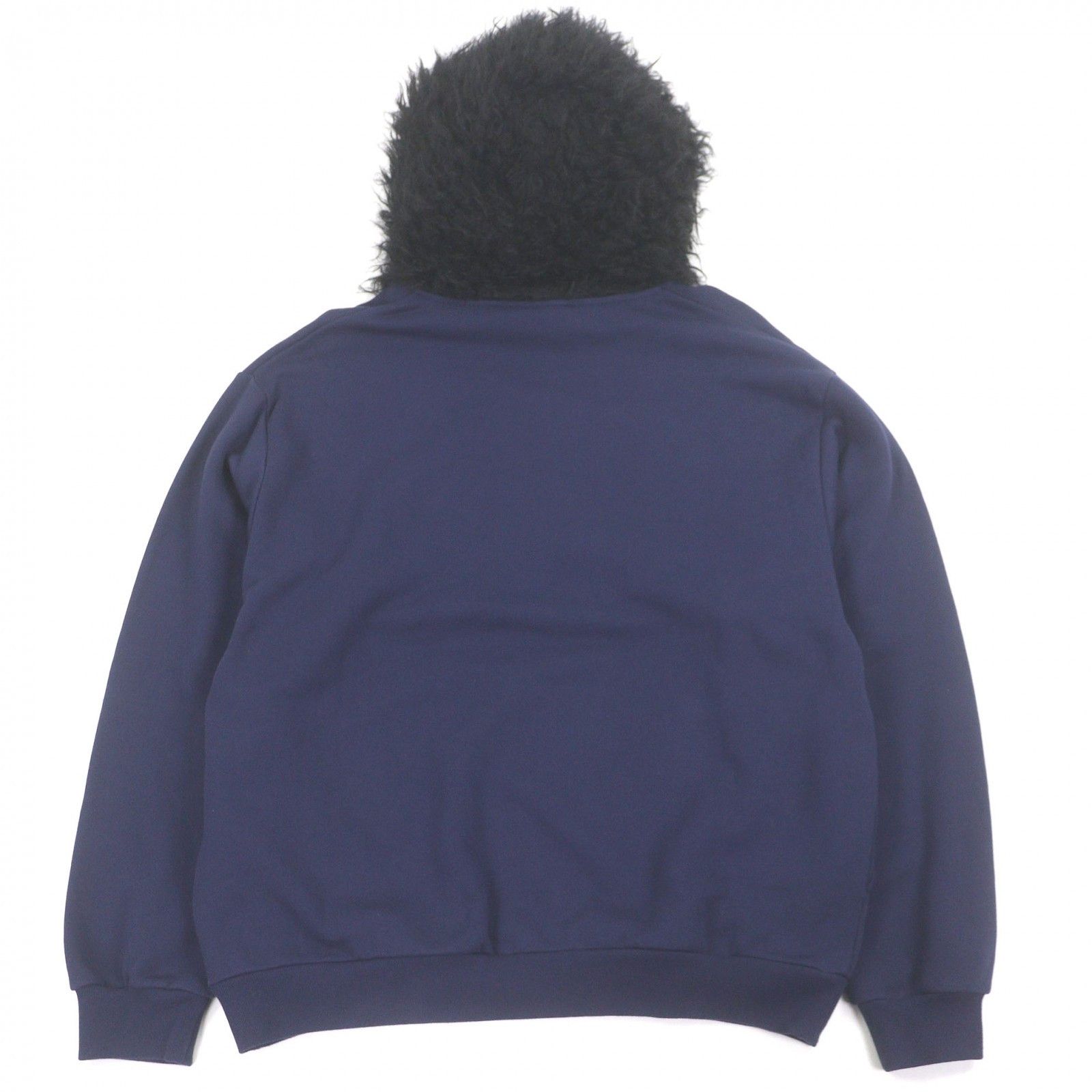 Marni Marni Marni Logo Embroidered Cotton Faux Fur Hooded Jacket Textile Sweatshirts & Hoodies DUTY FREE for USA Size ONE SIZE - 3 Thumbnail