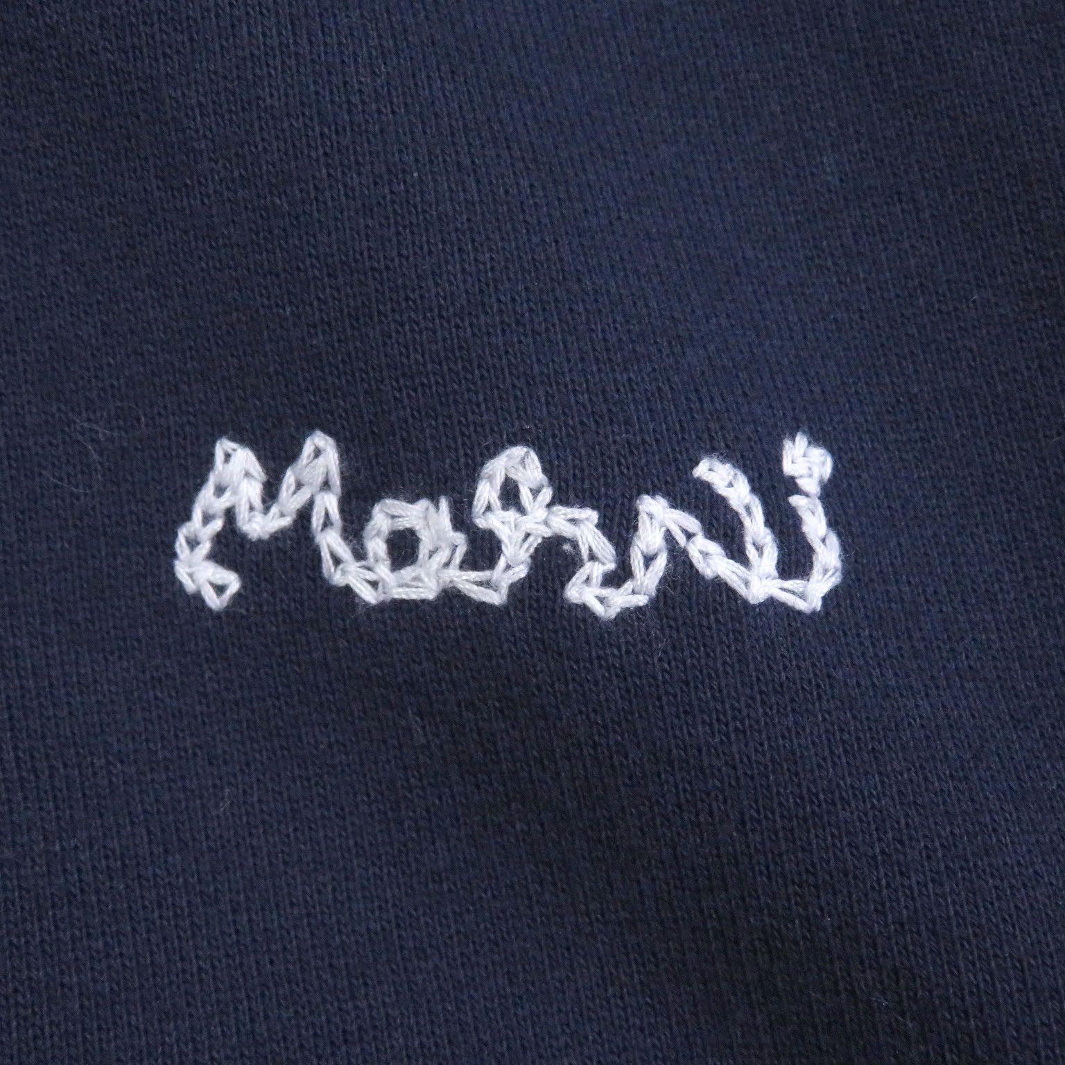 Marni Marni Marni Logo Embroidered Cotton Faux Fur Hooded Jacket Textile Sweatshirts & Hoodies DUTY FREE for USA Size ONE SIZE - 4 Thumbnail