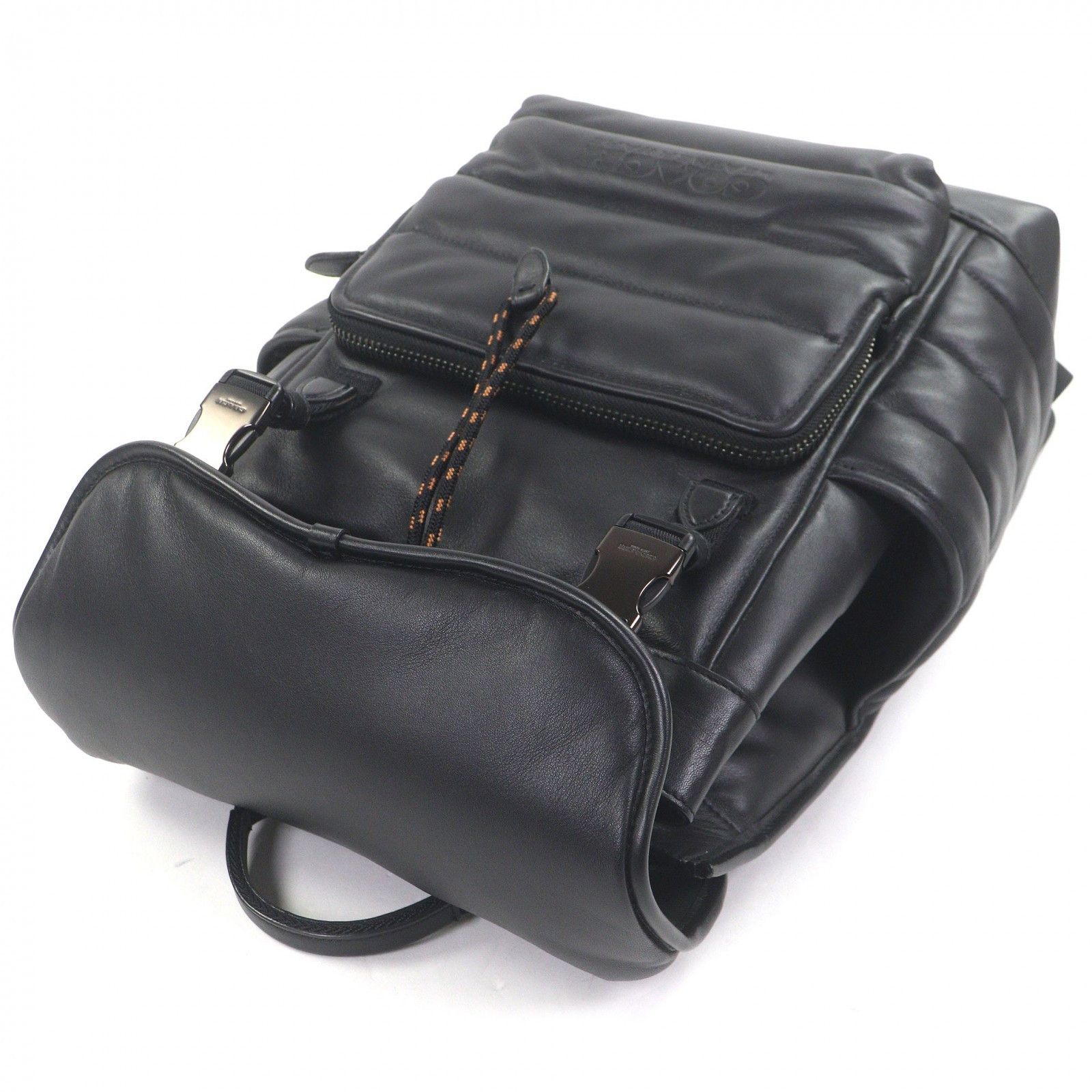 Coach Coach COACH League Flap Backpack Leather Backpack Leather Backpack DUTY FREE for USA Size ONE SIZE - 4 Thumbnail