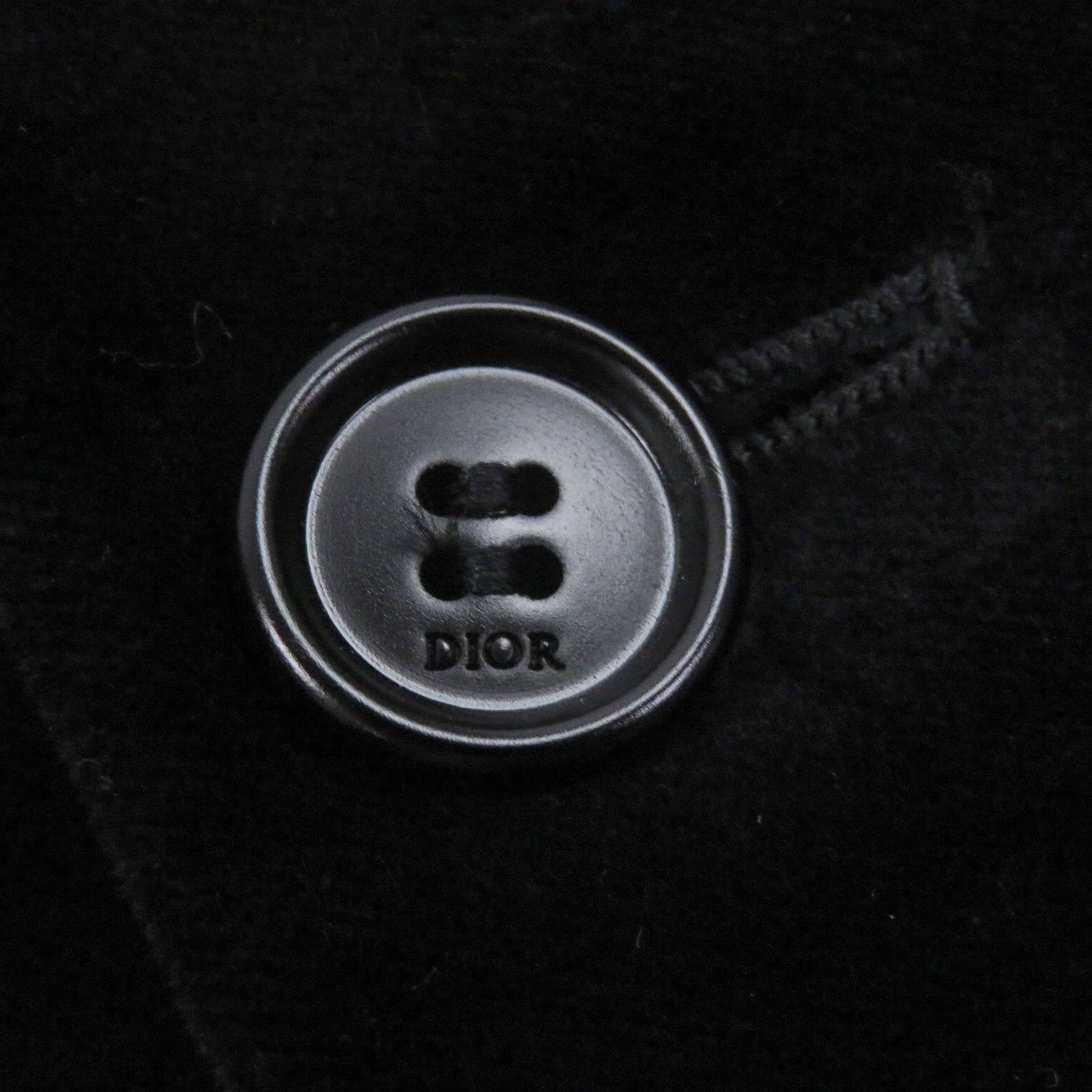 Dior Dior Dior Single Velour Cotton Jacket Textile Outerwear 923C216A4542 DUTY FREE for USA Size ONE SIZE - 5 Thumbnail