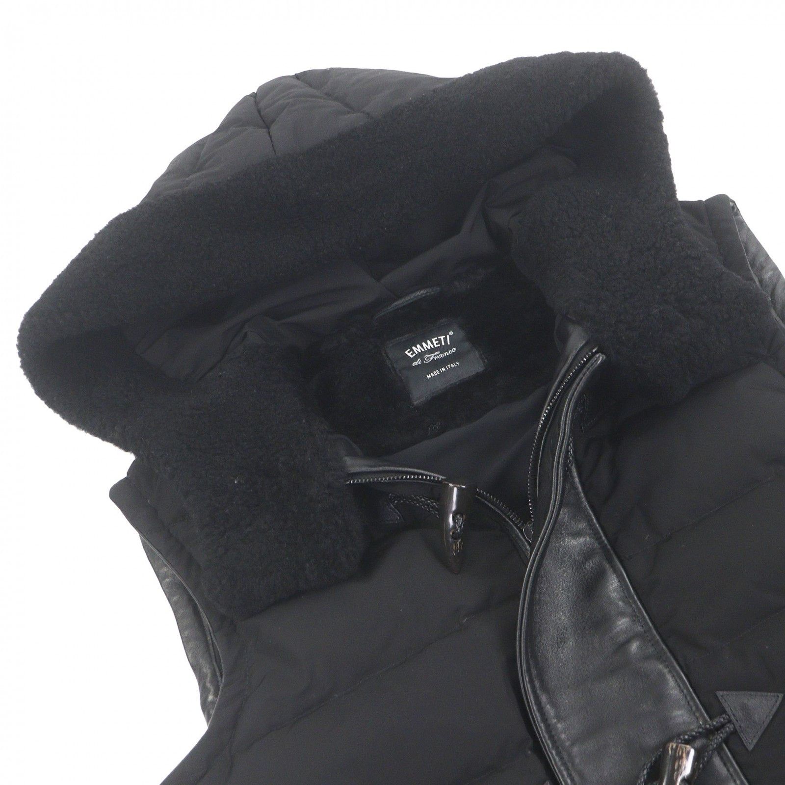 Other Other EMMETI DANIEL Sheepskin Down Vest Textile Outerwear DUTY FREE for USA Size ONE SIZE - 2 Thumbnail