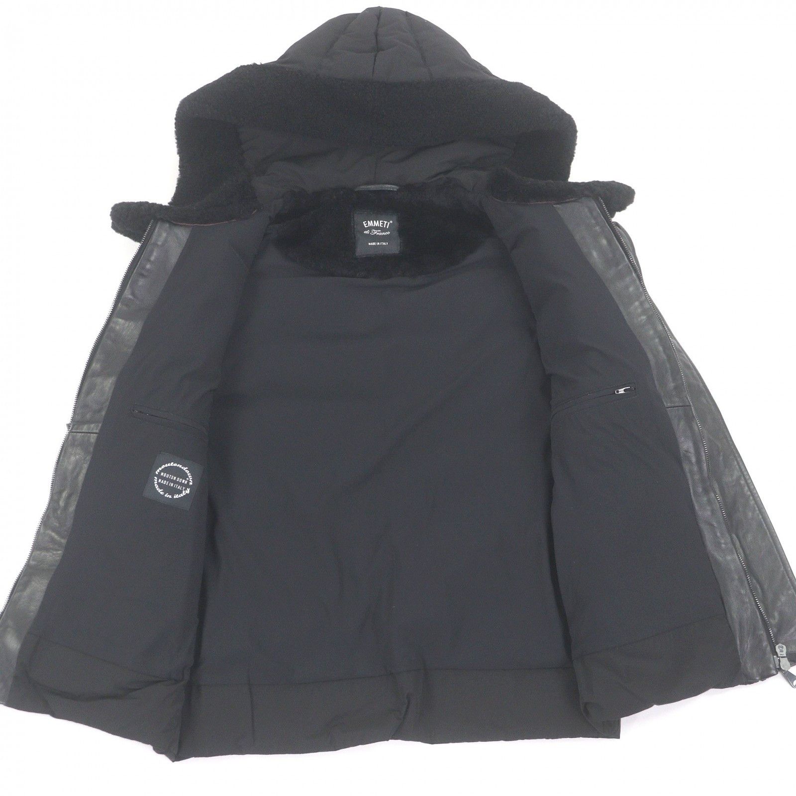 Other Other EMMETI DANIEL Sheepskin Down Vest Textile Outerwear DUTY FREE for USA Size ONE SIZE - 3 Thumbnail