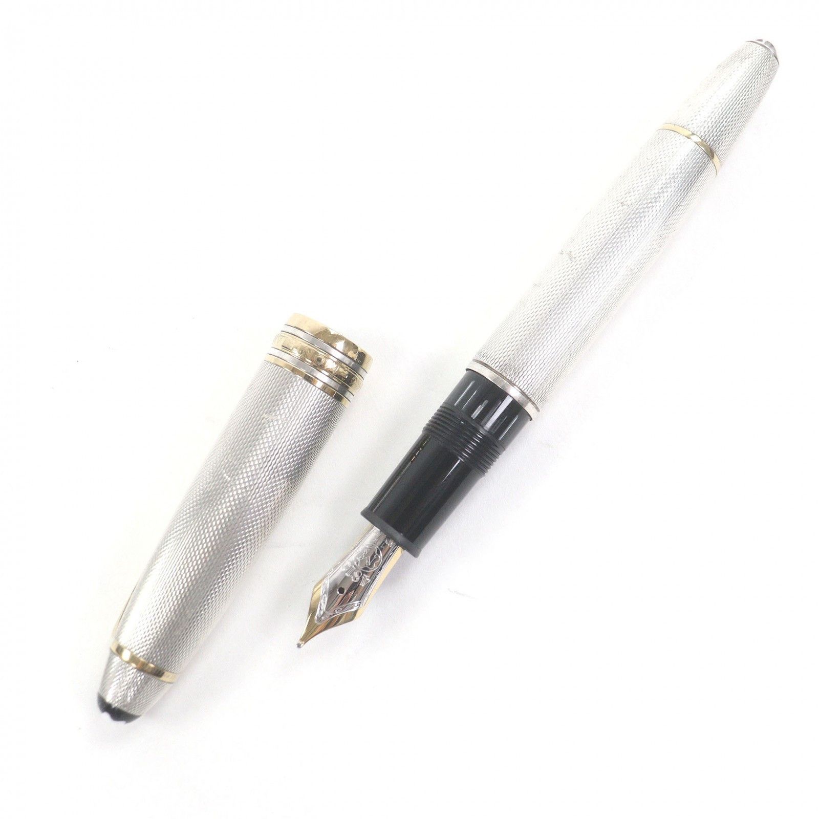 Montblanc Montblanc MONTBLANC Solitaire SV925 Fountain Pen Precious Metal Pen DUTY FREE for USA Size ONE SIZE - 2 Thumbnail