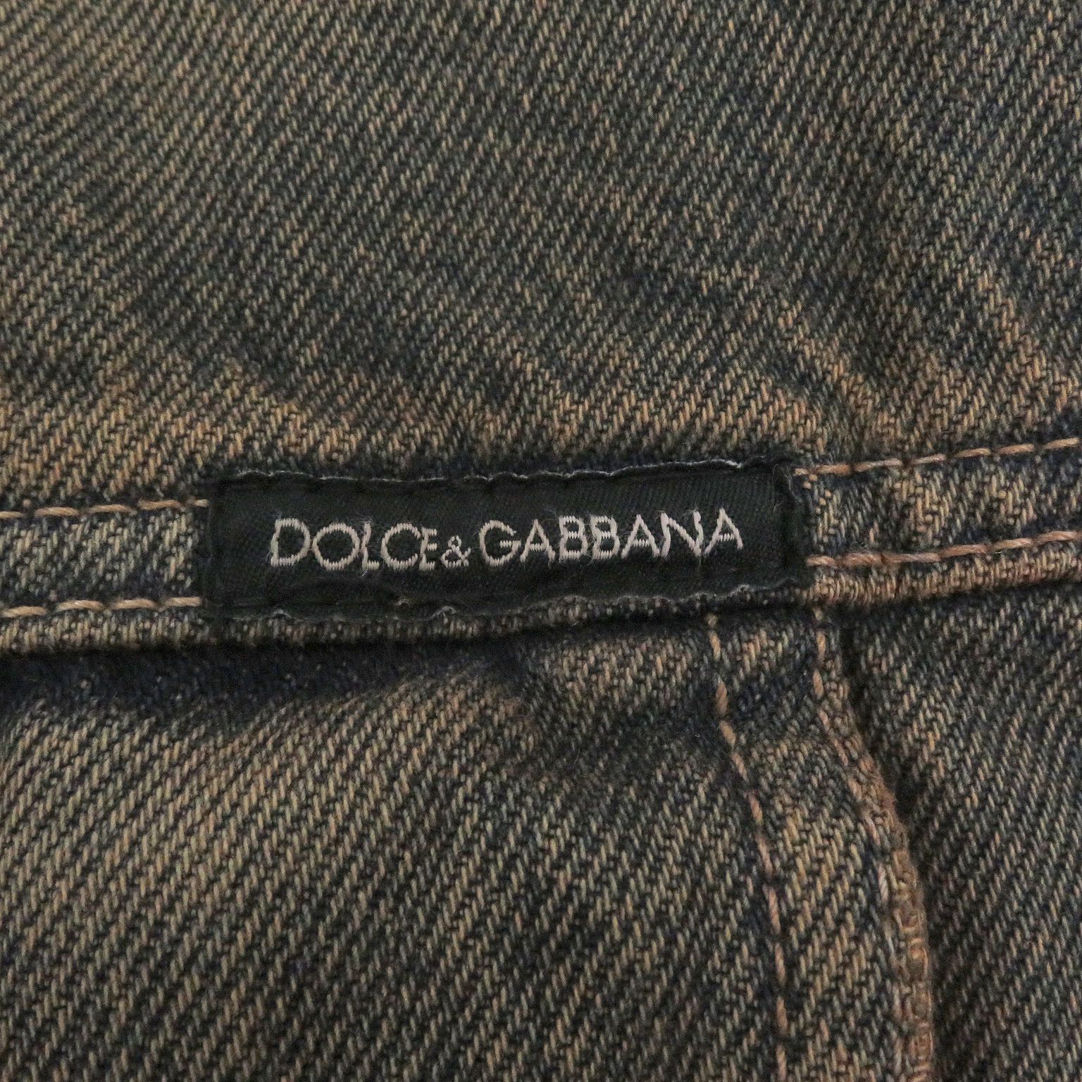 Dolce & Gabbana Dolce & Gabbana Dolce&Gabbana Denim Patchwork Cotton Jacket Textile Outerwear G9ZG9D DUTY FREE for USA Size ONE SIZE - 6 Thumbnail