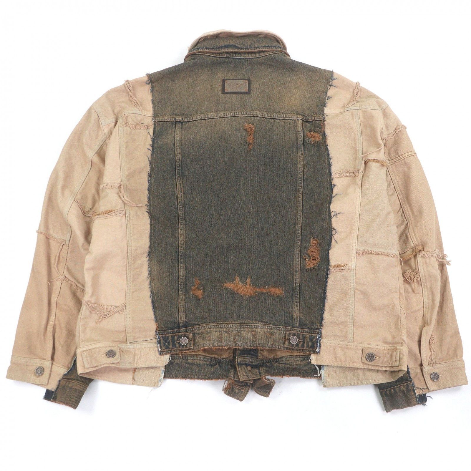 Dolce & Gabbana Dolce & Gabbana Dolce&Gabbana Denim Patchwork Cotton Jacket Textile Outerwear G9ZG9D DUTY FREE for USA Size ONE SIZE - 4 Thumbnail