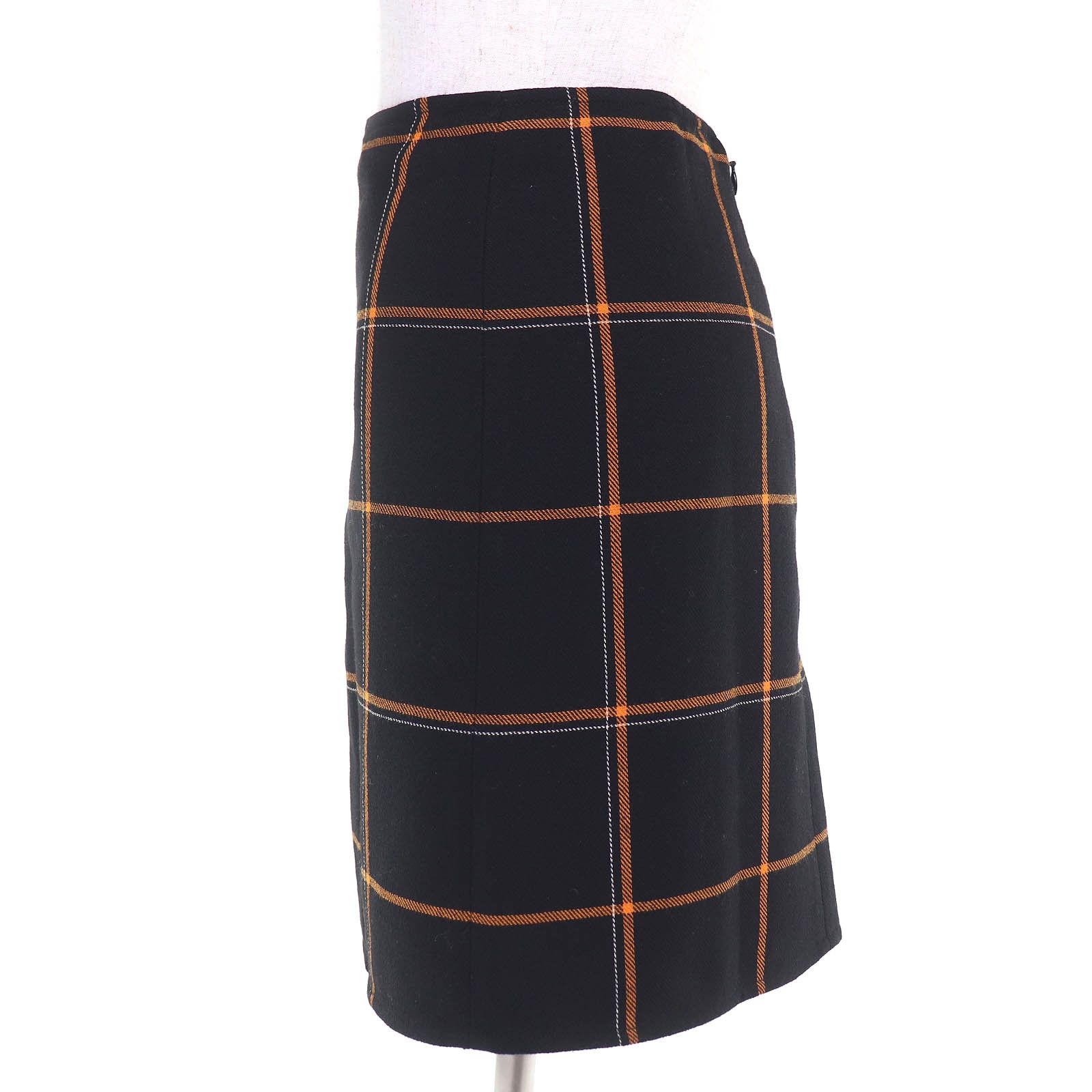 Hermes Hermes Hermès Wool Skirt 40 Textile Skirts DUTY FREE for USA Size ONE SIZE - 2 Thumbnail