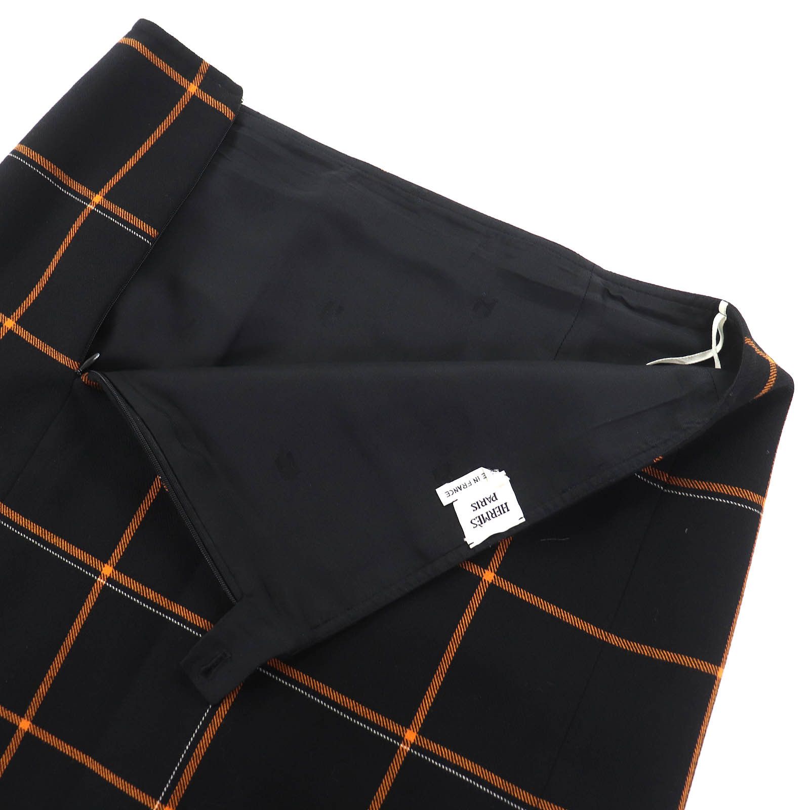 Hermes Hermes Hermès Wool Skirt 40 Textile Skirts DUTY FREE for USA Size ONE SIZE - 4 Thumbnail