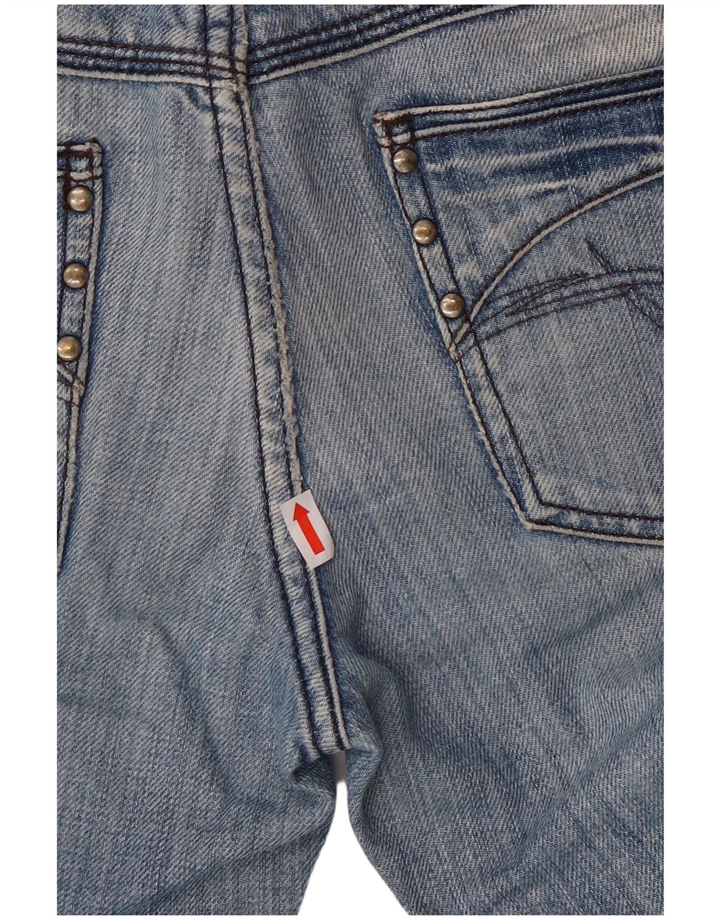 Diesel Womens Kycut Slim Jeans W26 L29 Blue Cotton Size 42" / US 20 - 3 Thumbnail