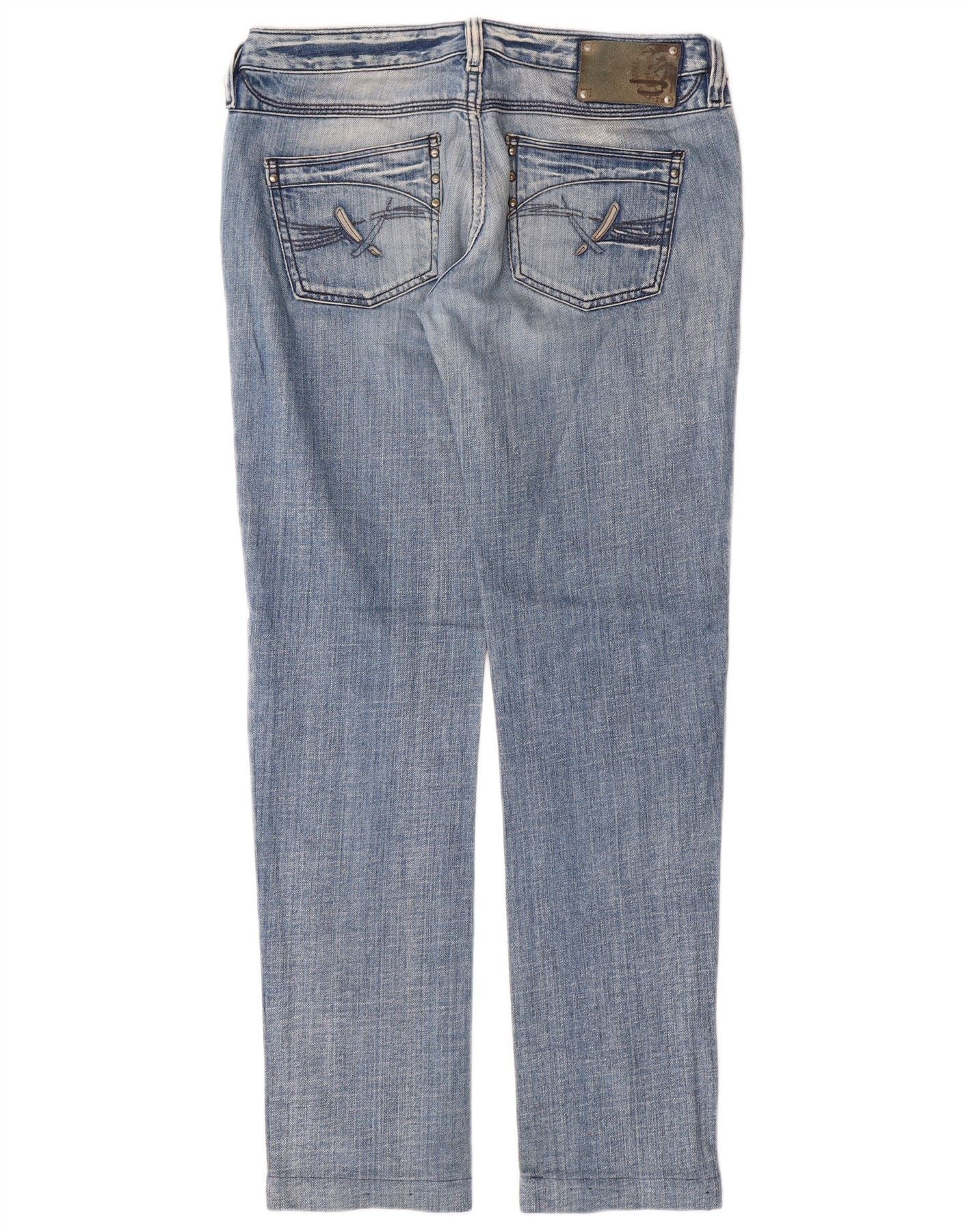 Diesel Womens Kycut Slim Jeans W26 L29 Blue Cotton Size 42" / US 20 - 2 Thumbnail
