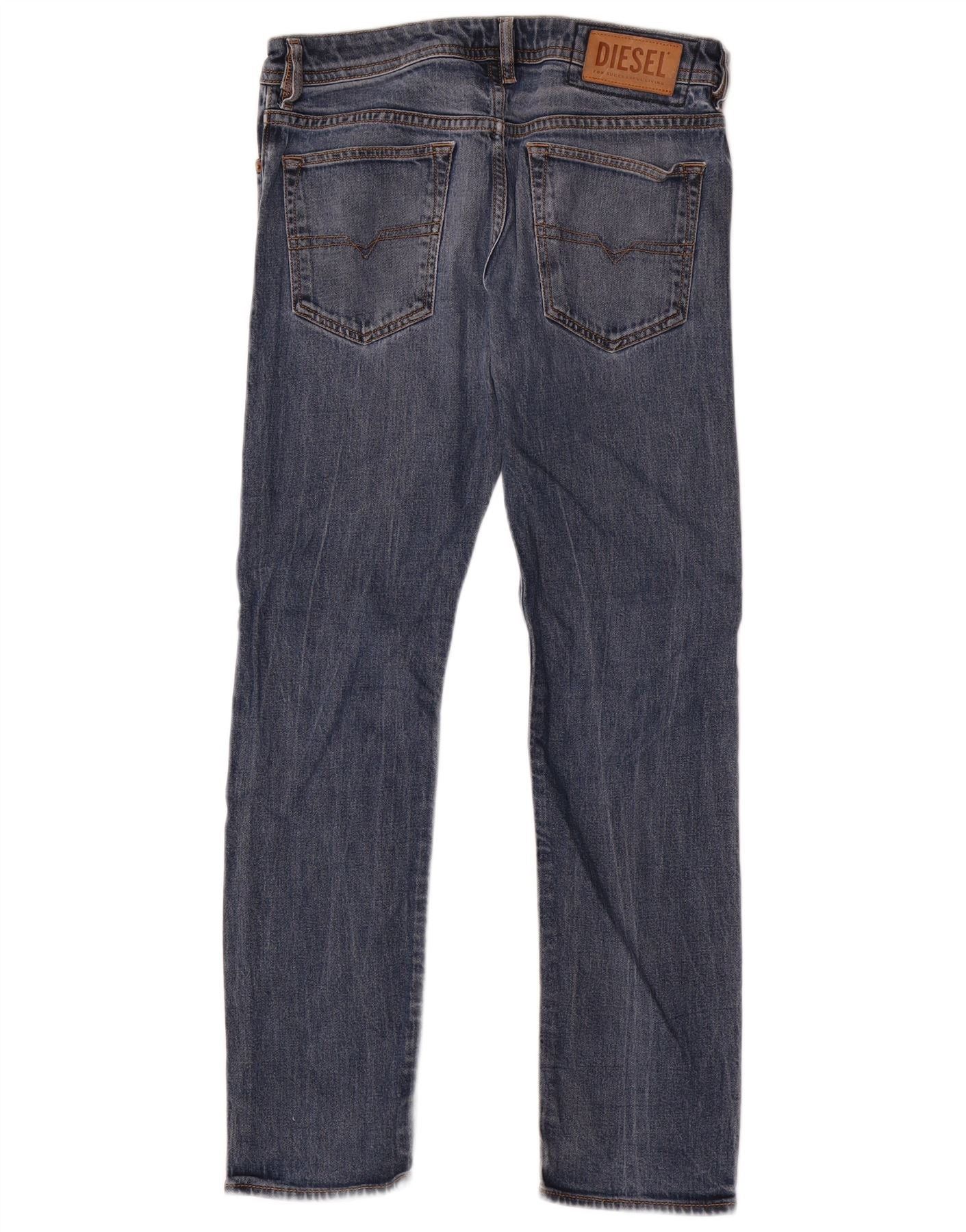 Diesel Womens Slim Jeans W30 L29 Blue Lyocell Size 42" / US 20 - 2 Thumbnail