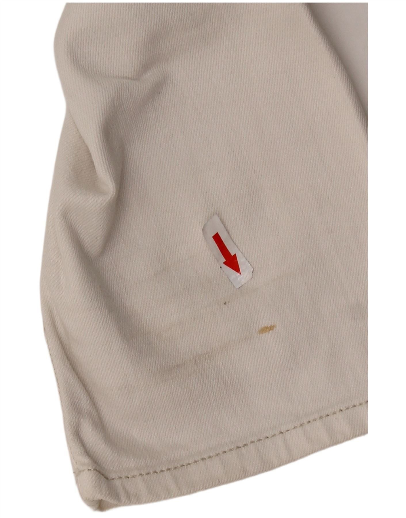 Diesel Womens Liv Slim Straight Jeans W27 L24 White Cotton Size 42" / US 20 - 4 Thumbnail