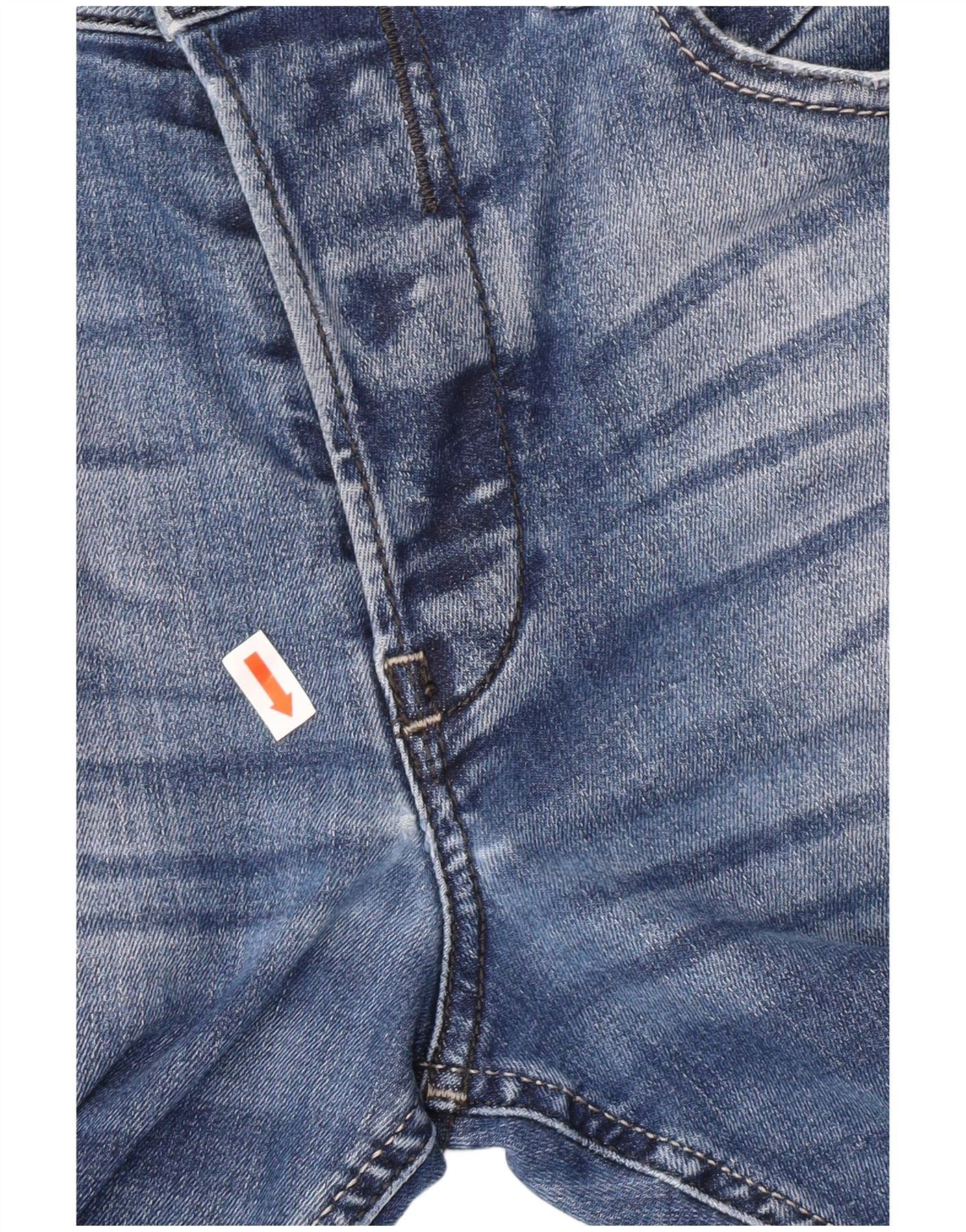 Diesel Womens Belther Regular Slim Fit Tapered Jeans W32 L30 Blue C Size 24" / US 00 / IT 34 - 5 Thumbnail