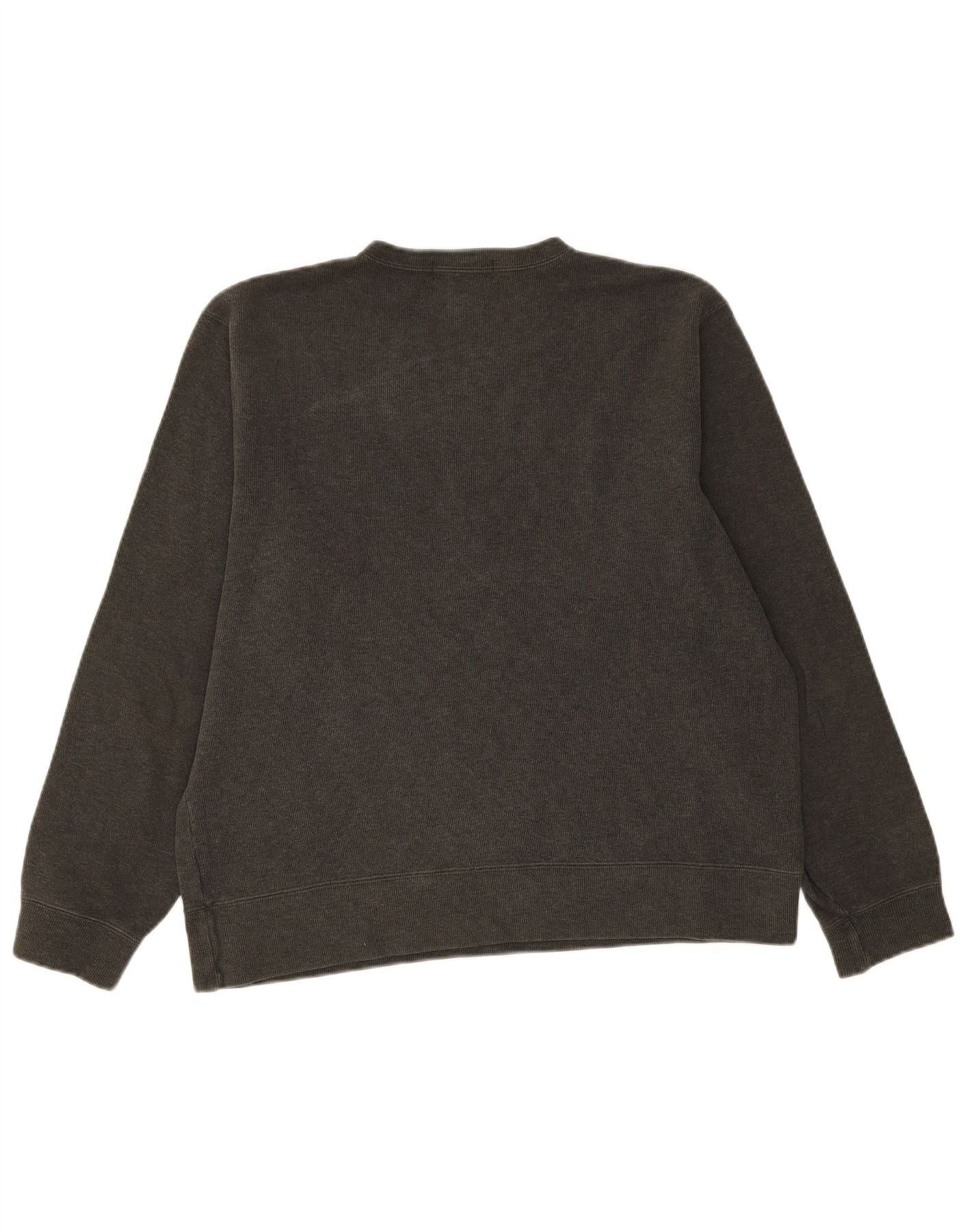 Polo Ralph Lauren Mens Top Long Sleeve Medium Grey Cotton Size US XL / EU 56 / 4 - 2 Thumbnail