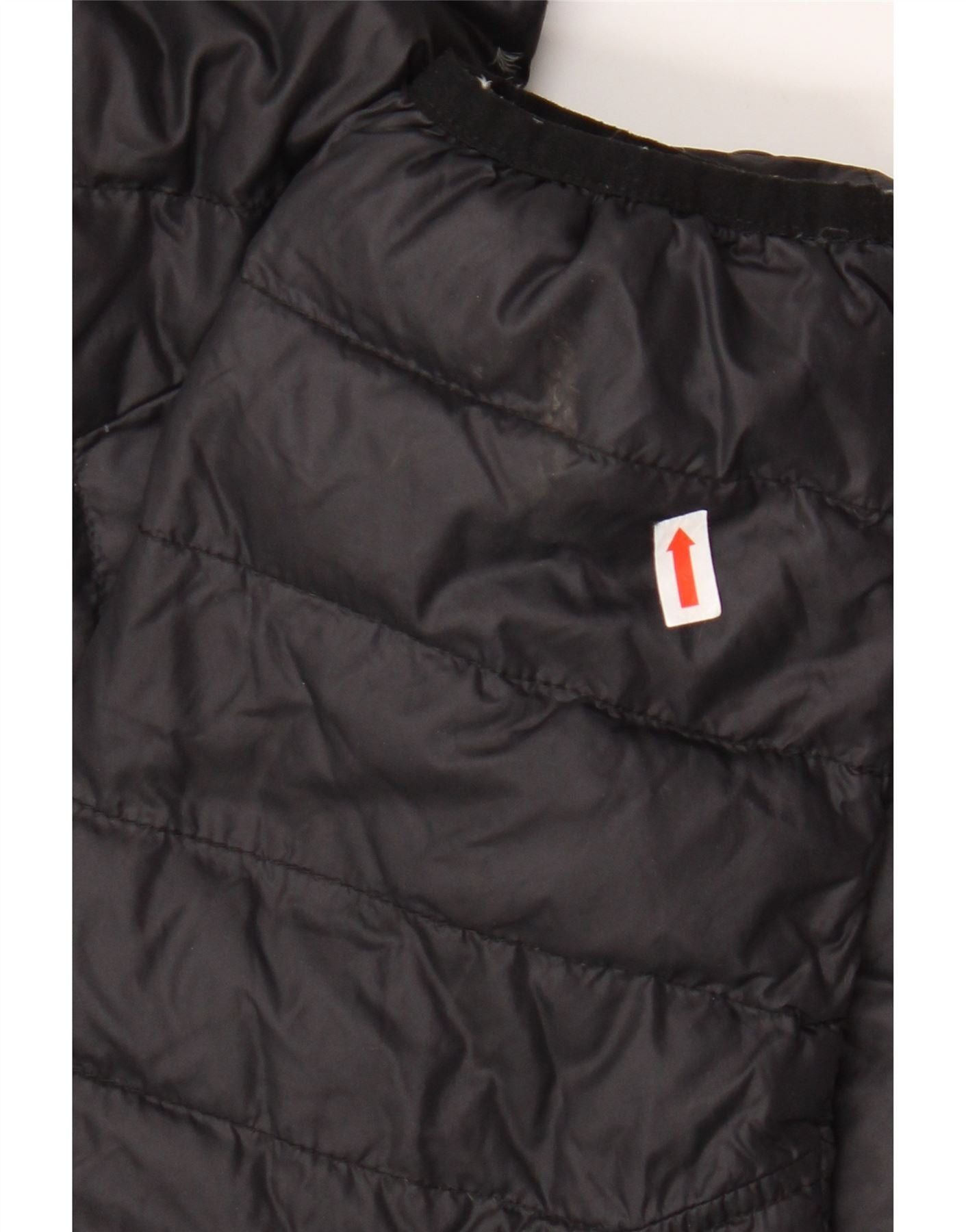 Diesel Mens Hooded Padded Jacket UK 36 Small Black Nylon Size US M / EU 48-50 / 2 - 3 Thumbnail