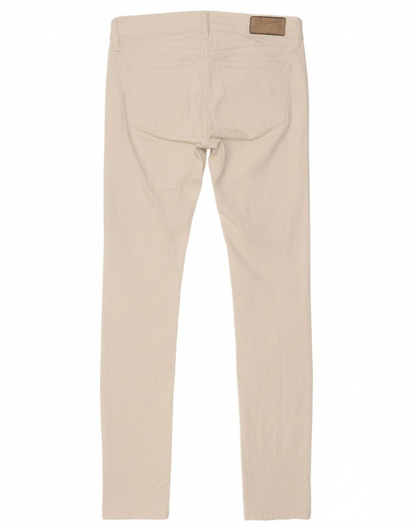 Diesel Womens Getlegg Slim Skinny Jeans W27 L33 White Cotton Size 42" / US 20 - 2 Thumbnail