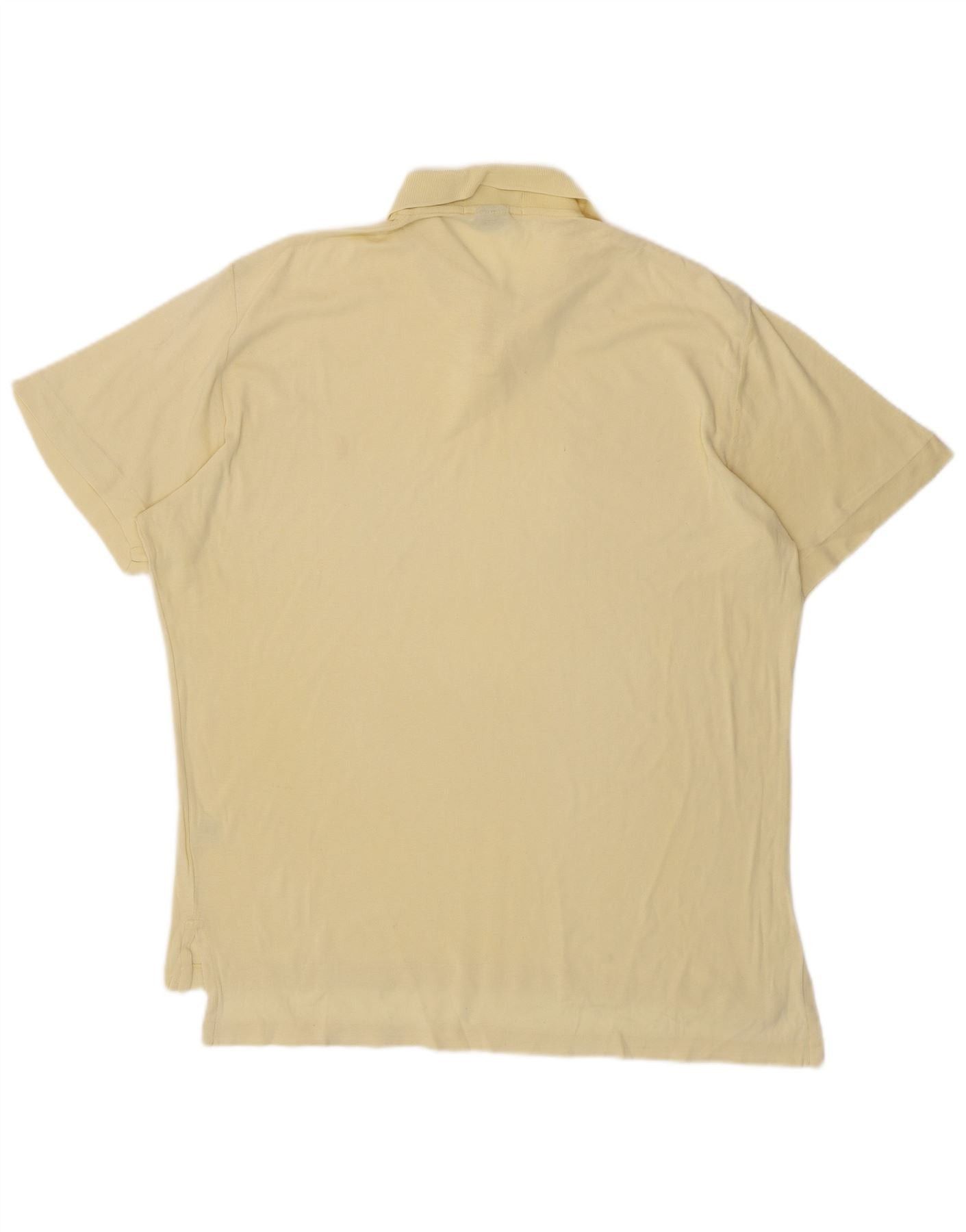Polo Ralph Lauren Mens Polo Shirt Large Beige Cotton Size US L / EU 52-54 / 3 - 2 Thumbnail