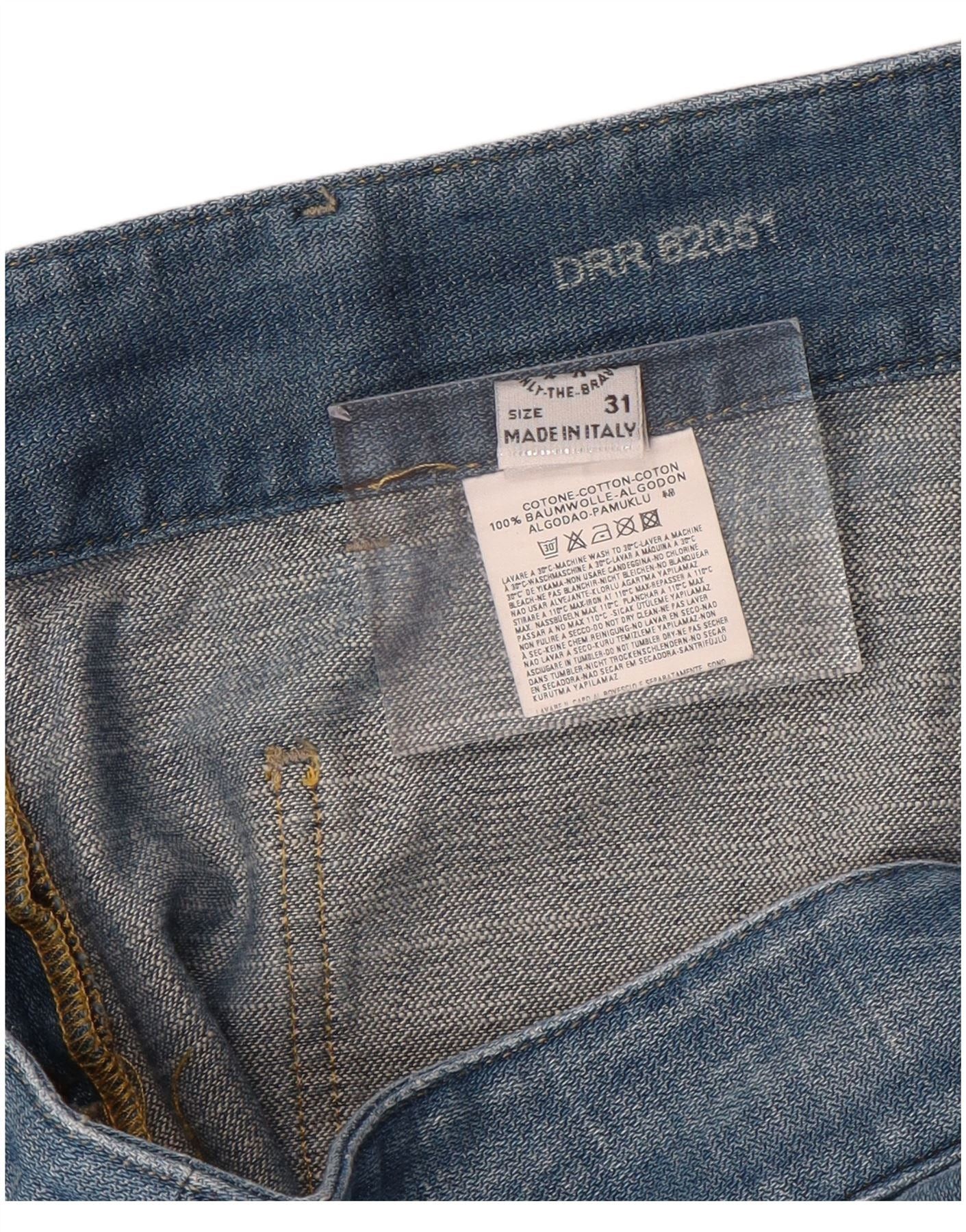 Diesel Womens Bootcut Jeans W31 L28 Blue Cotton Size 42" / US 20 - 3 Thumbnail