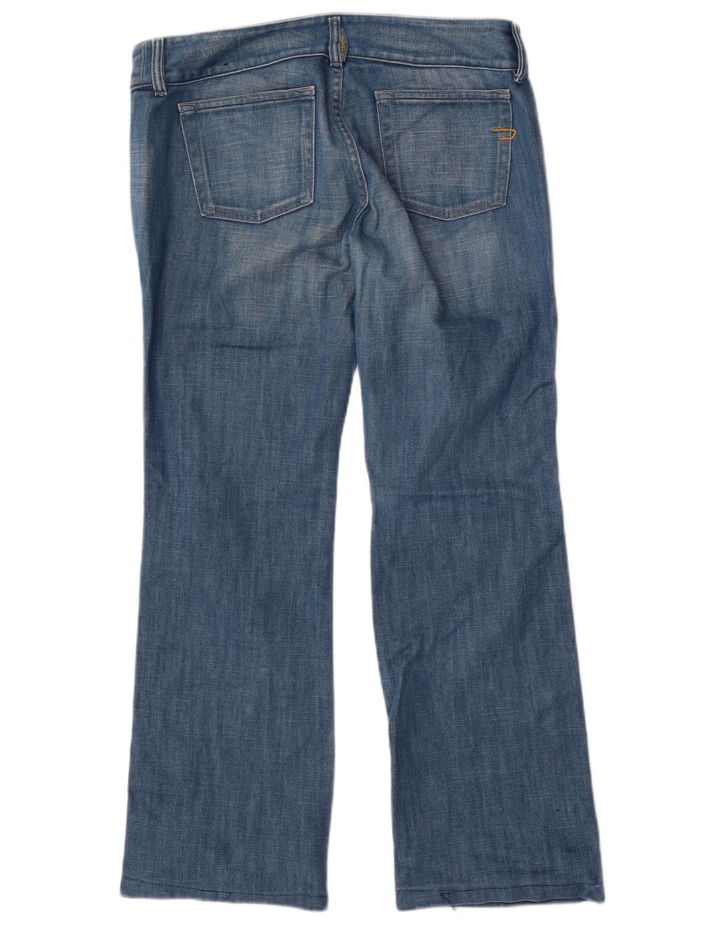 Diesel Womens Bootcut Jeans W31 L28 Blue Cotton Size 42" / US 20 - 2 Thumbnail