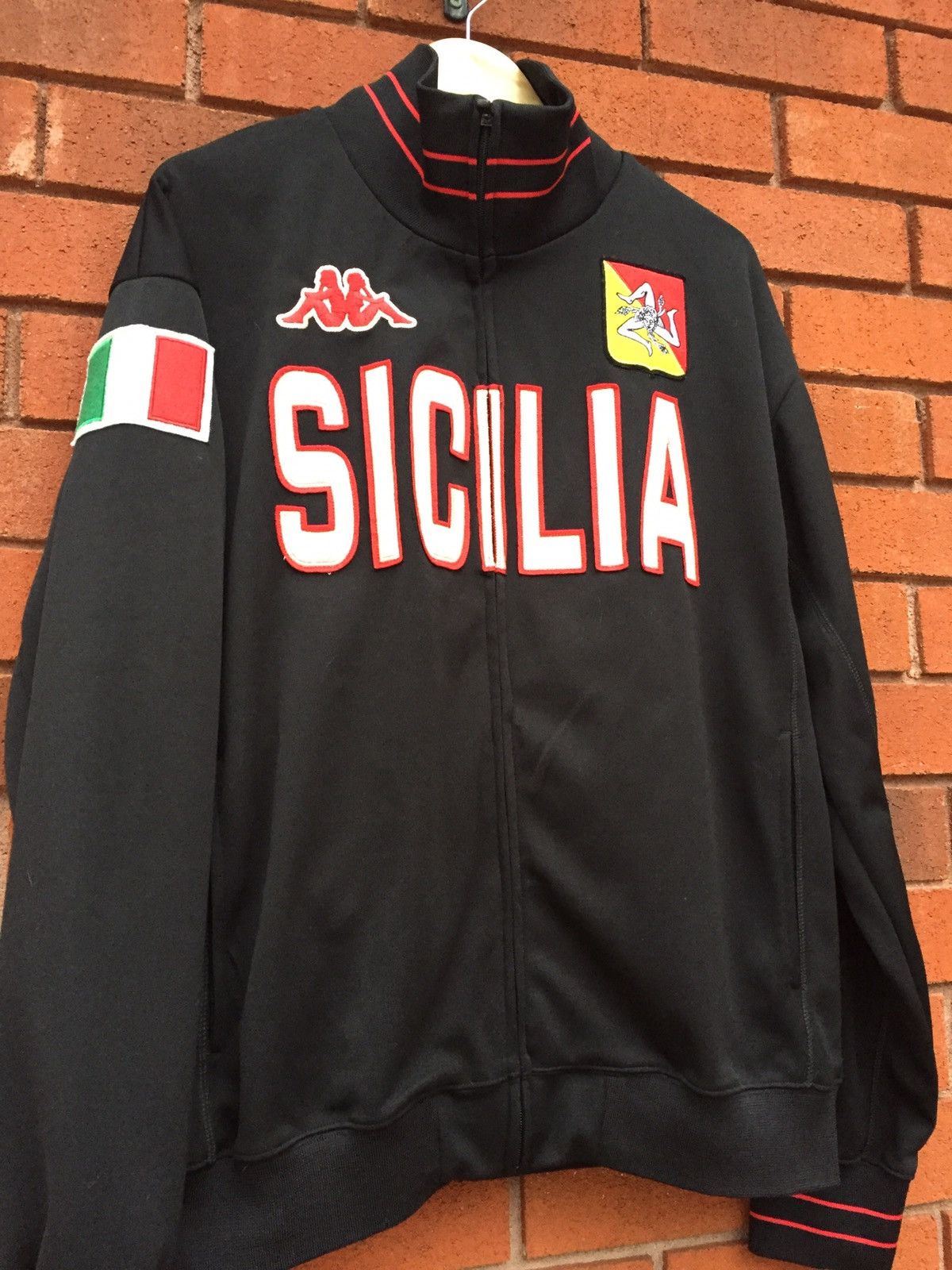Kappa Sicilia Patched Track Jacket Top