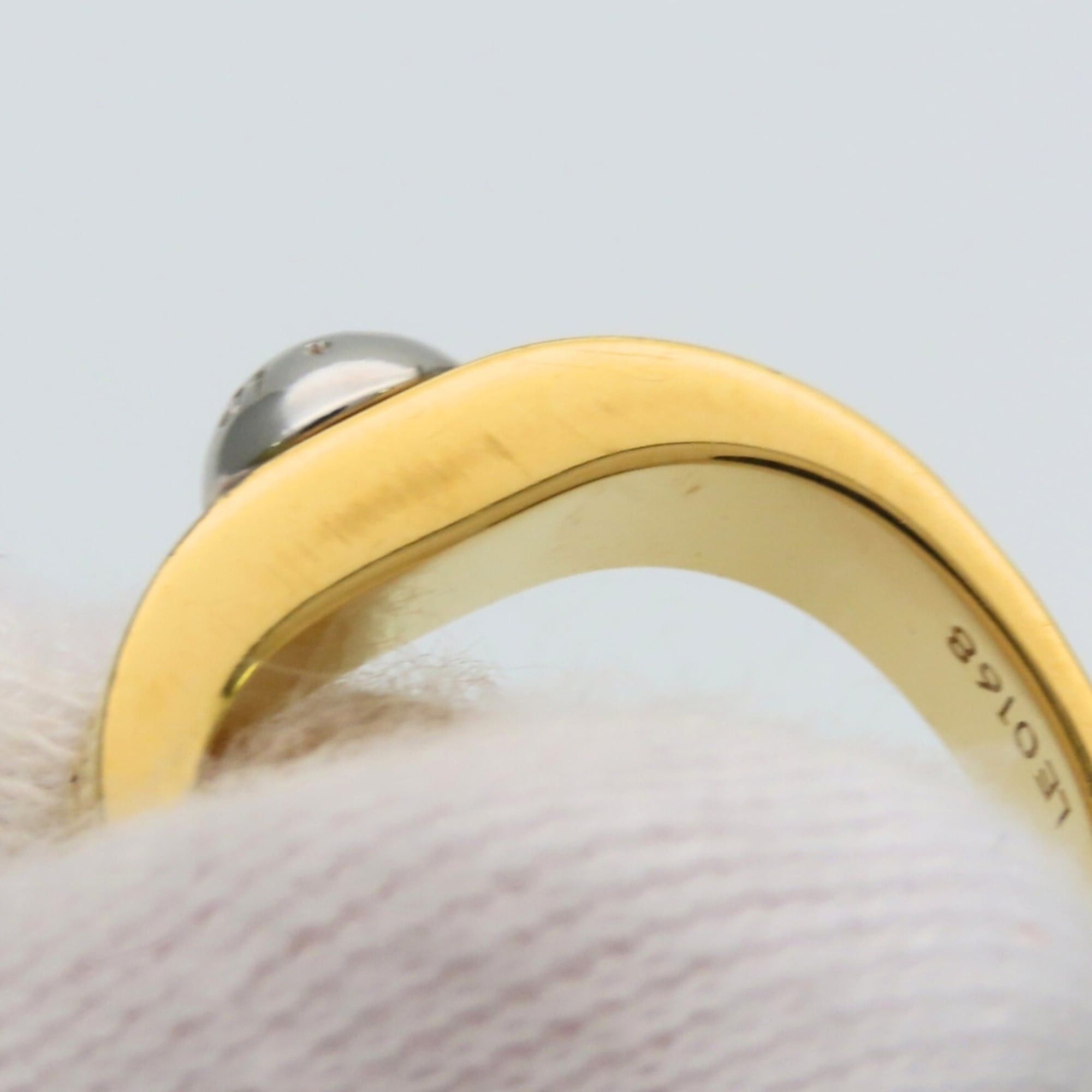 Louis Vuitton Louis Vuitton Ring, Berg Nanogram M00210 S, Metal Gold and Silver Plated, Monogram, Women's, LOUIS VUITTON Size ONE SIZE - 11 Thumbnail