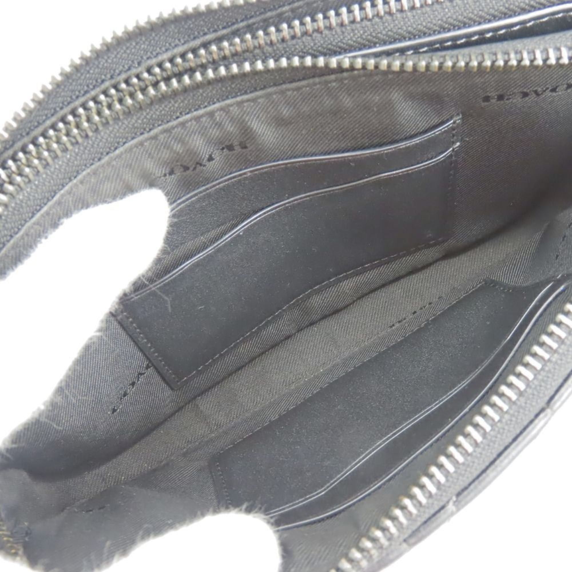 Coach Coach Shoulder Bag Pochette CM531 Leather Black 2-Way Pouch Women's COACH Size ONE SIZE - 13 Thumbnail