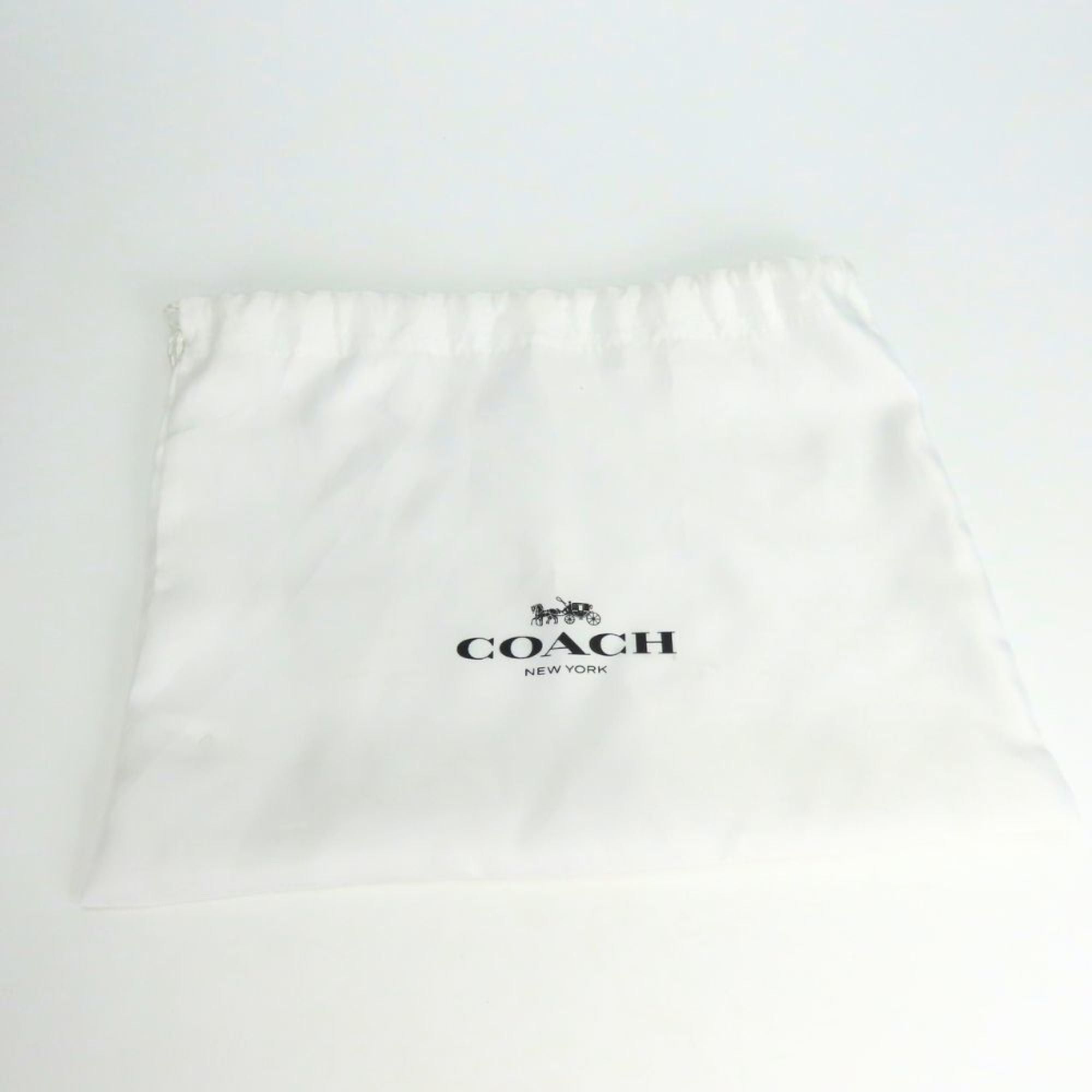 Coach Coach Shoulder Bag Pochette CM531 Leather Black 2-Way Pouch Women's COACH Size ONE SIZE - 19 Thumbnail