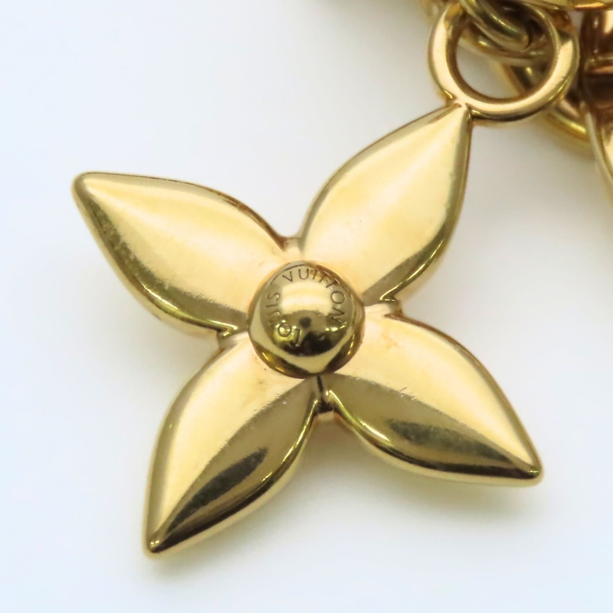 Louis Vuitton Louis Vuitton Porte-Clés Preppy Bag Charm M00363, Metal and Leather with Multicolored Gold Hardware Monogram Flower Key Ring, Women's, LOUIS VUITTON Size ONE SIZE - 11 Thumbnail