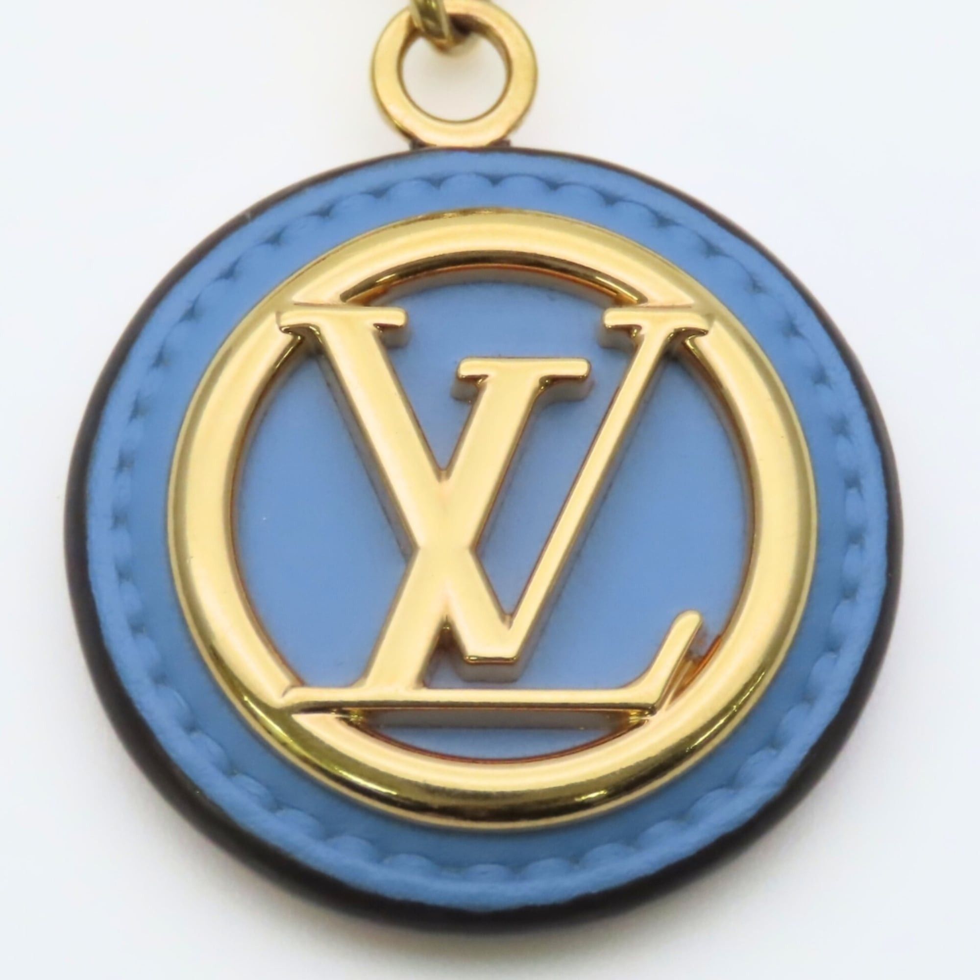 Louis Vuitton Louis Vuitton Porte-Clés Preppy Bag Charm M00363, Metal and Leather with Multicolored Gold Hardware Monogram Flower Key Ring, Women's, LOUIS VUITTON Size ONE SIZE - 4 Thumbnail