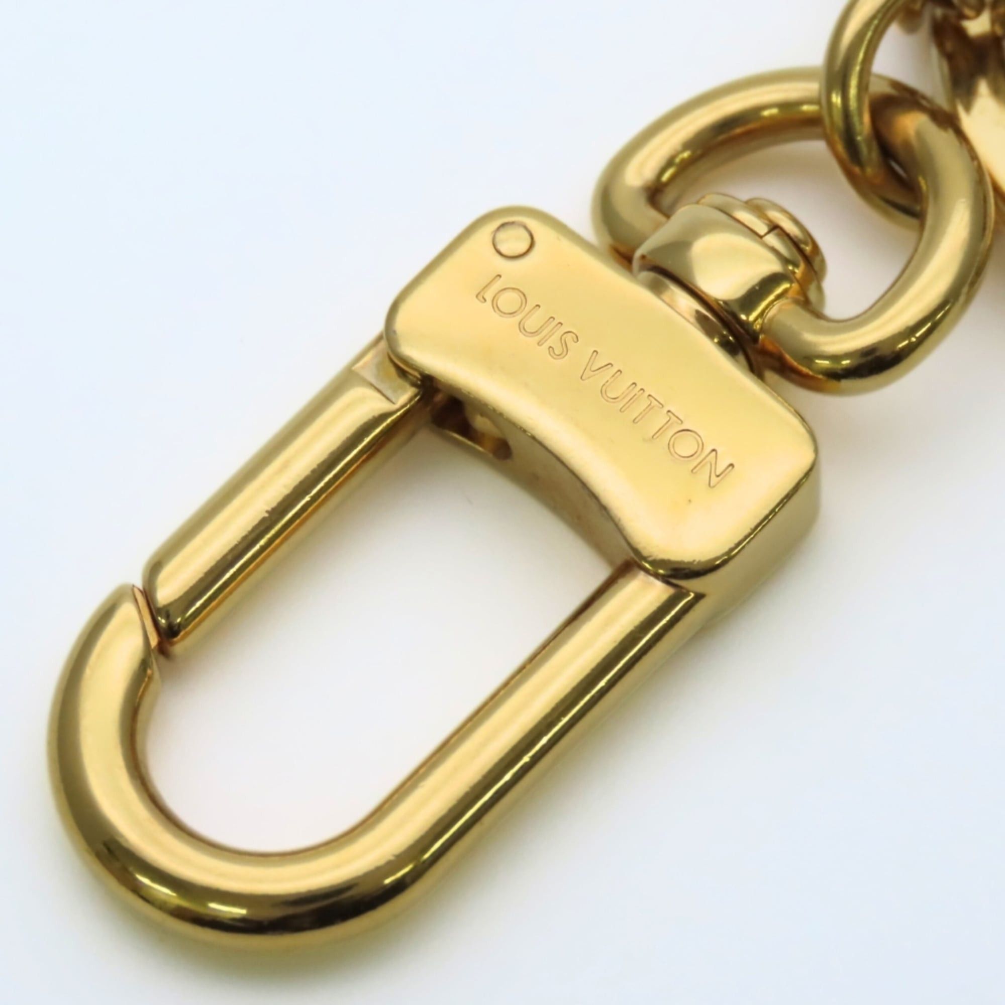 Louis Vuitton Louis Vuitton Porte-Clés Preppy Bag Charm M00363, Metal and Leather with Multicolored Gold Hardware Monogram Flower Key Ring, Women's, LOUIS VUITTON Size ONE SIZE - 12 Thumbnail