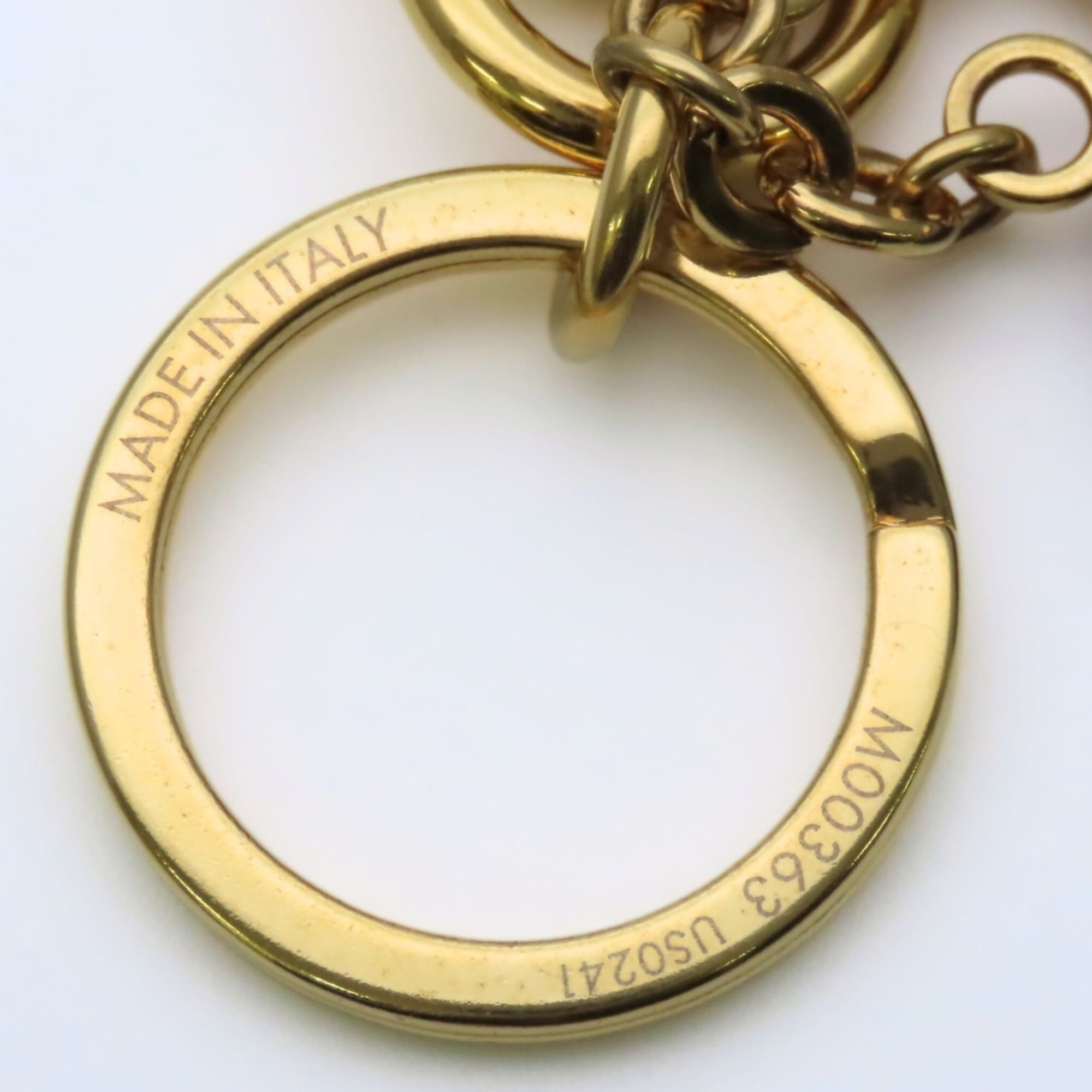 Louis Vuitton Louis Vuitton Porte-Clés Preppy Bag Charm M00363, Metal and Leather with Multicolored Gold Hardware Monogram Flower Key Ring, Women's, LOUIS VUITTON Size ONE SIZE - 9 Thumbnail