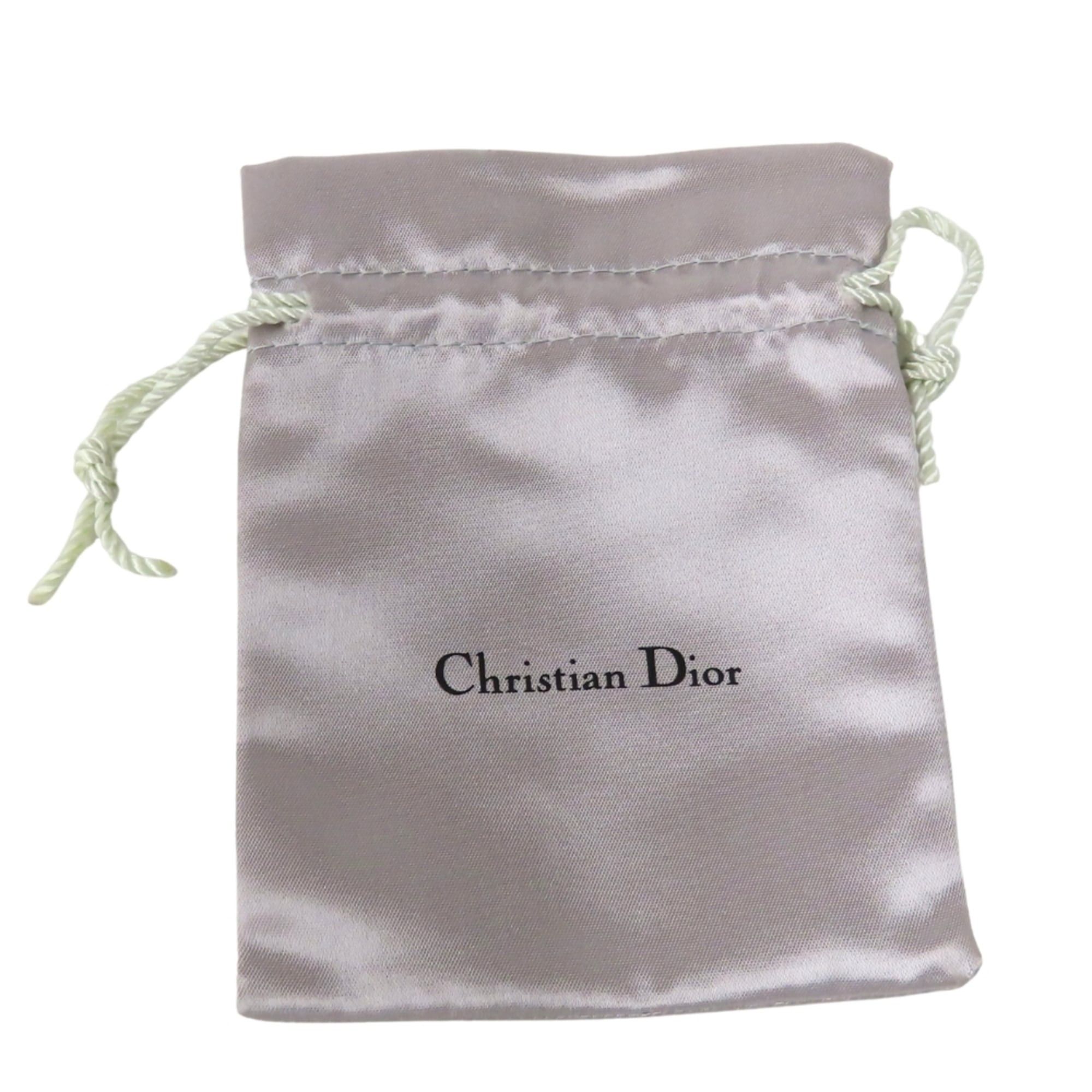 Dior Christian Dior Bracelet Logo Metal Silver Red Heart Women's Size ONE SIZE - 13 Thumbnail