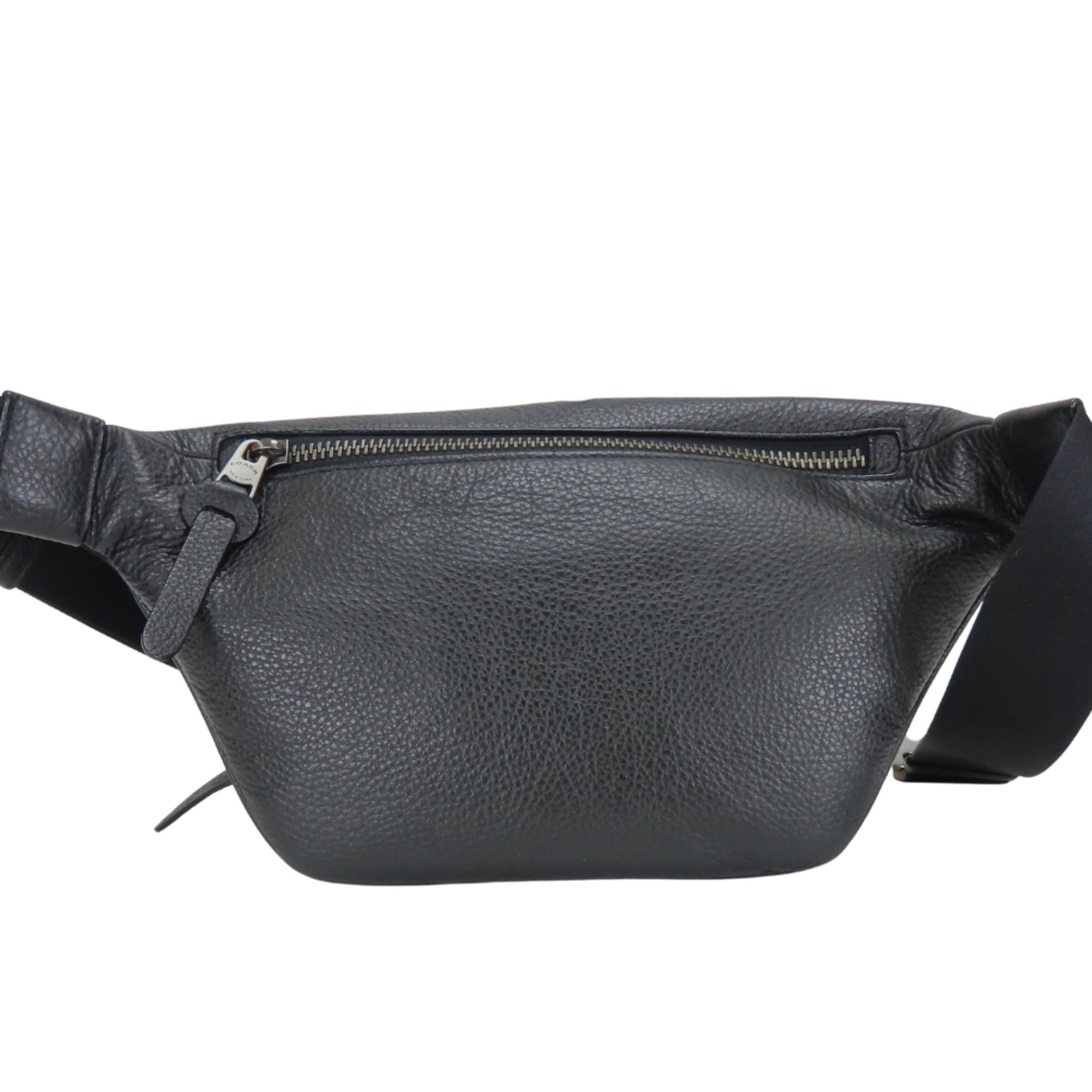 Coach Coach Signature Body Bag C5386 Canvas Leather Black Beige Women's Men's COACH Size ONE SIZE - 4 Thumbnail