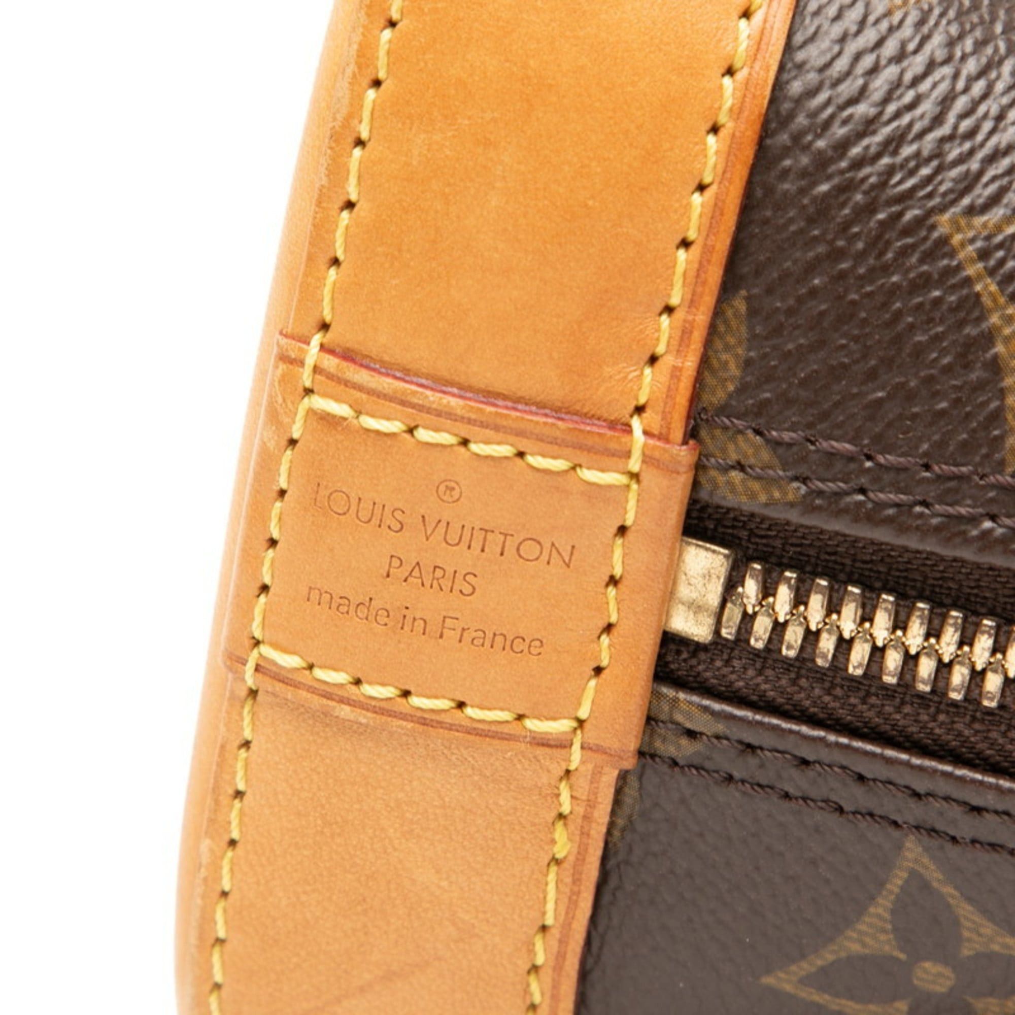 Louis Vuitton Louis Vuitton Monogram Alma BB Shoulder Bag/Handbag 2-Way M46990 Brown Leather Women's LOUIS VUITTON Size ONE SIZE - 5 Thumbnail